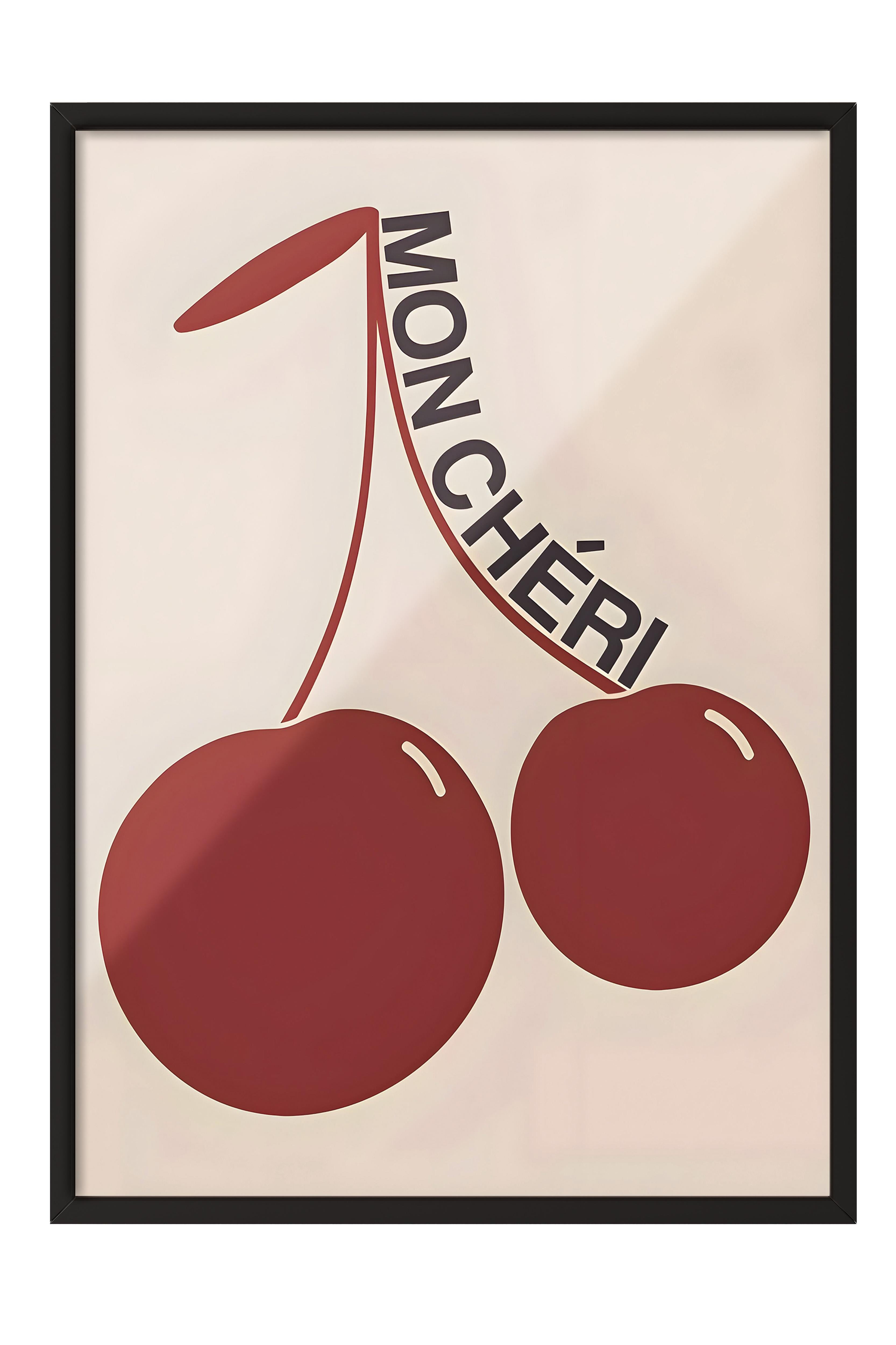 Siyah Çerçeveli Tablo, Poster ve Çerçeve Seti, Mon Cheri Comfort Serisi NO:108600