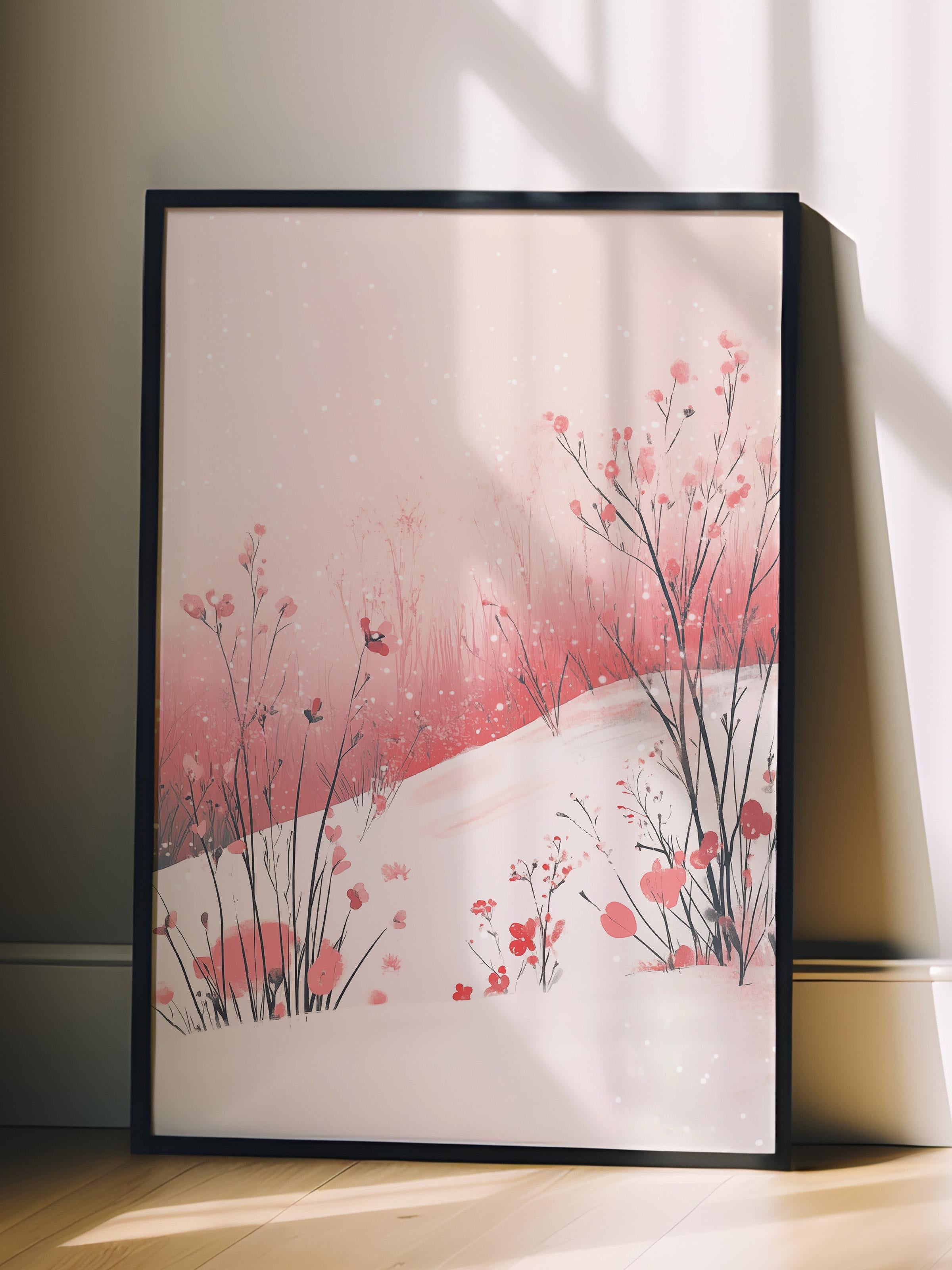 Siyah Çerçeveli Tablo, Poster ve Çerçeve Seti, Yılbaşı Comfort Serisi NO:108783