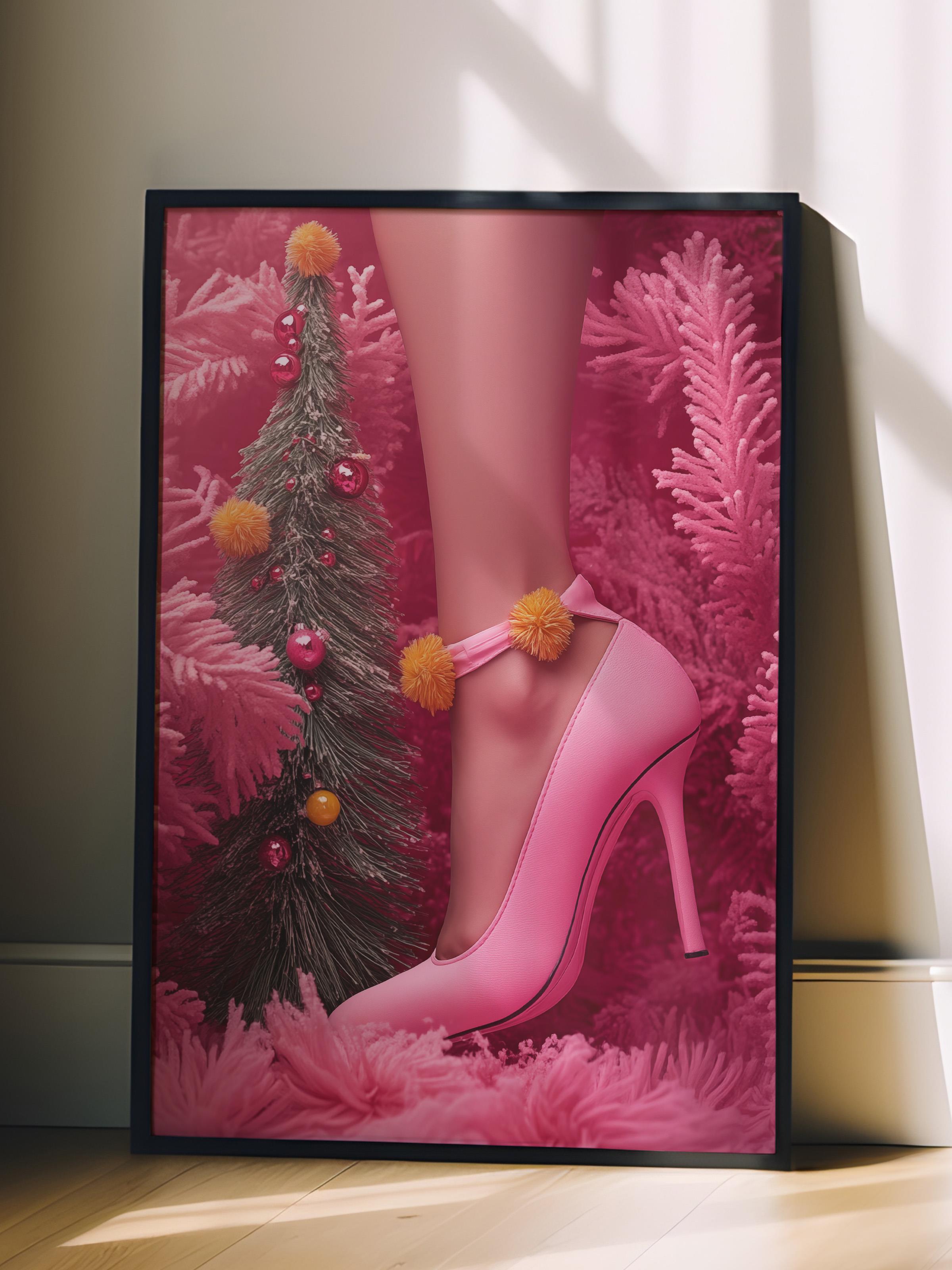 Siyah Çerçeveli Tablo, Poster ve Çerçeve Seti, Yılbaşı Comfort Serisi NO:108787