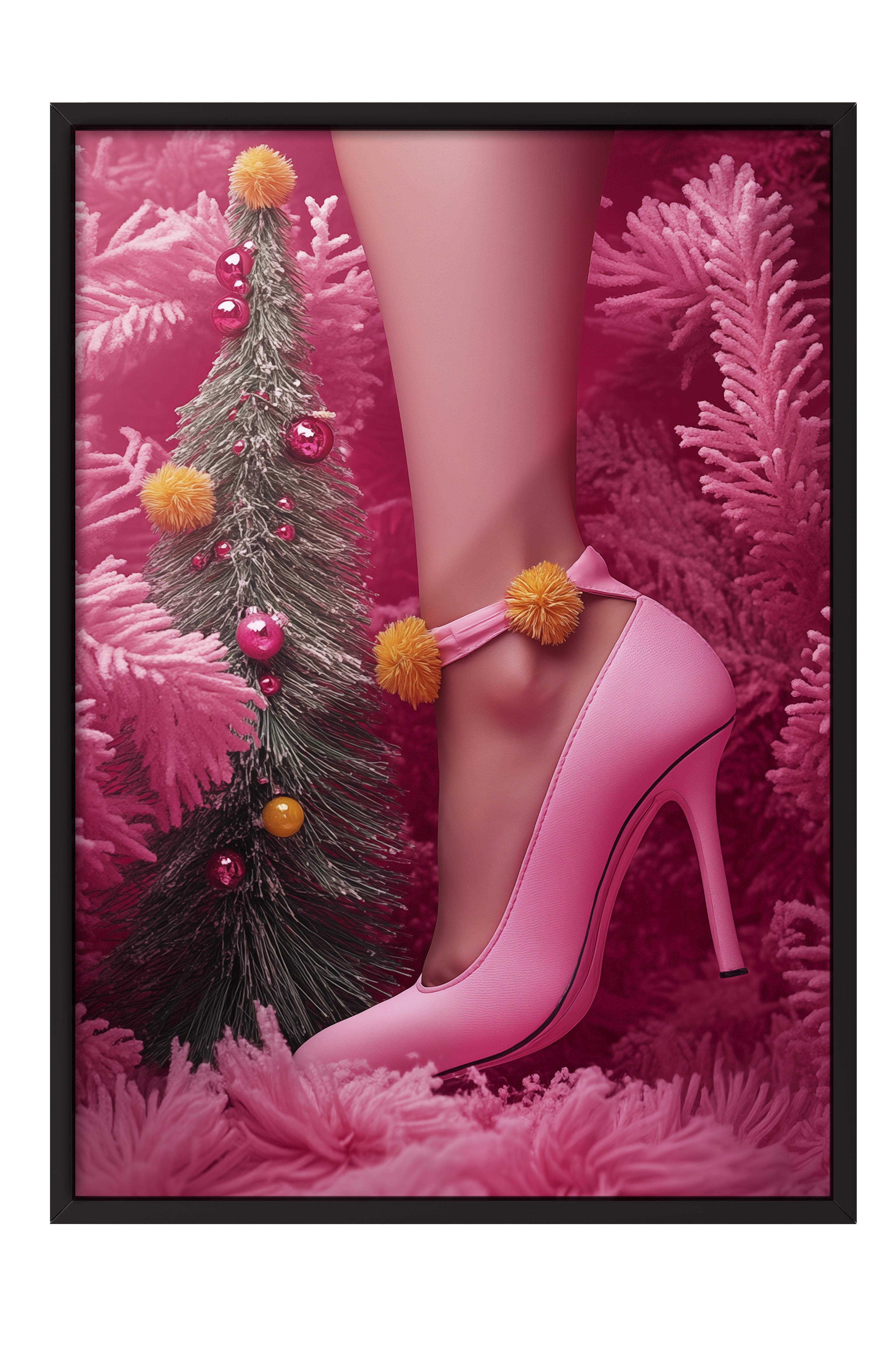 Siyah Çerçeveli Tablo, Poster ve Çerçeve Seti, Yılbaşı Comfort Serisi NO:108787