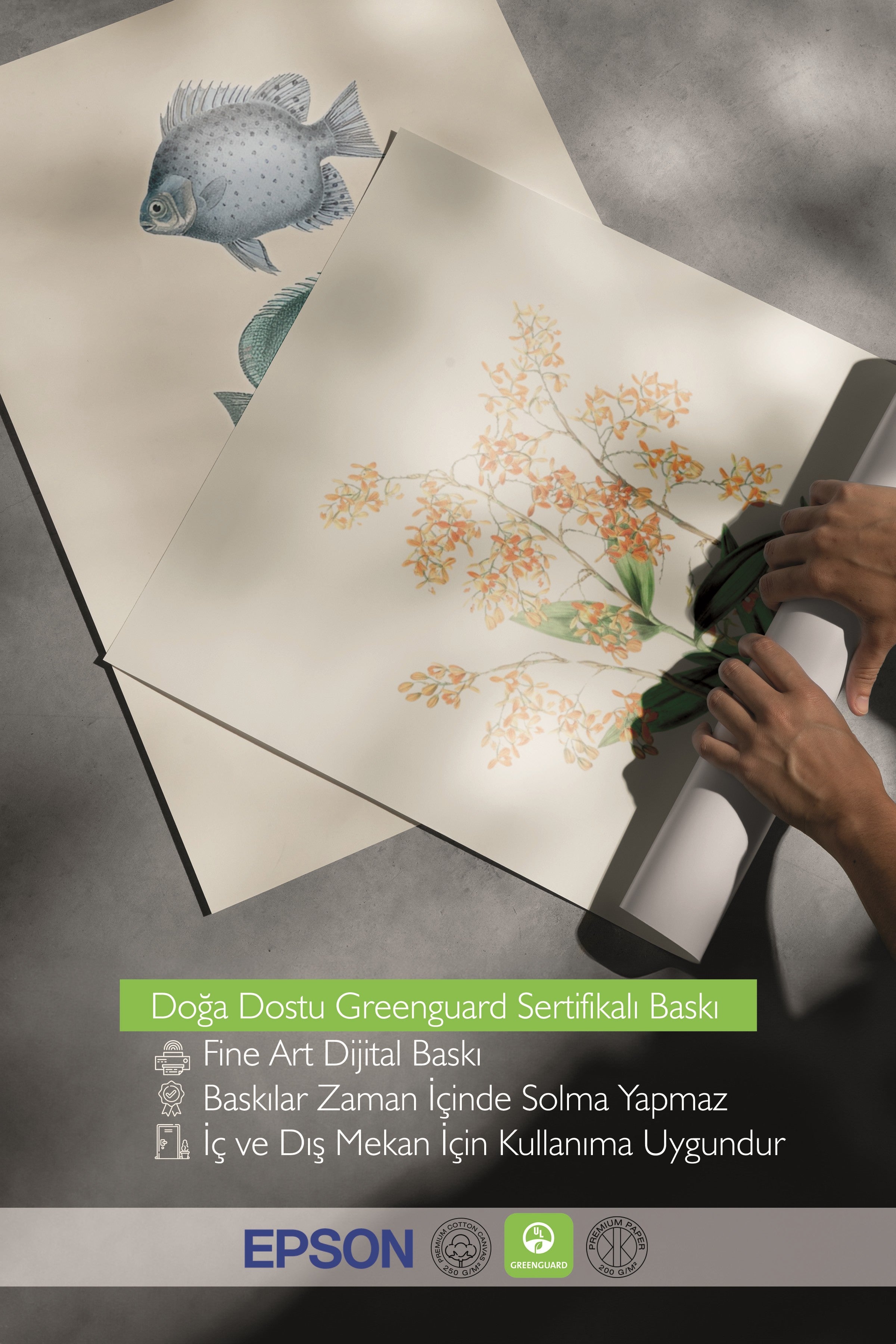 Siyah Tablo Seti, 3 Adet Siyah Çerçeveli Poster Cloudy Head Model No:300865, Beyaz Duvar Dekoru