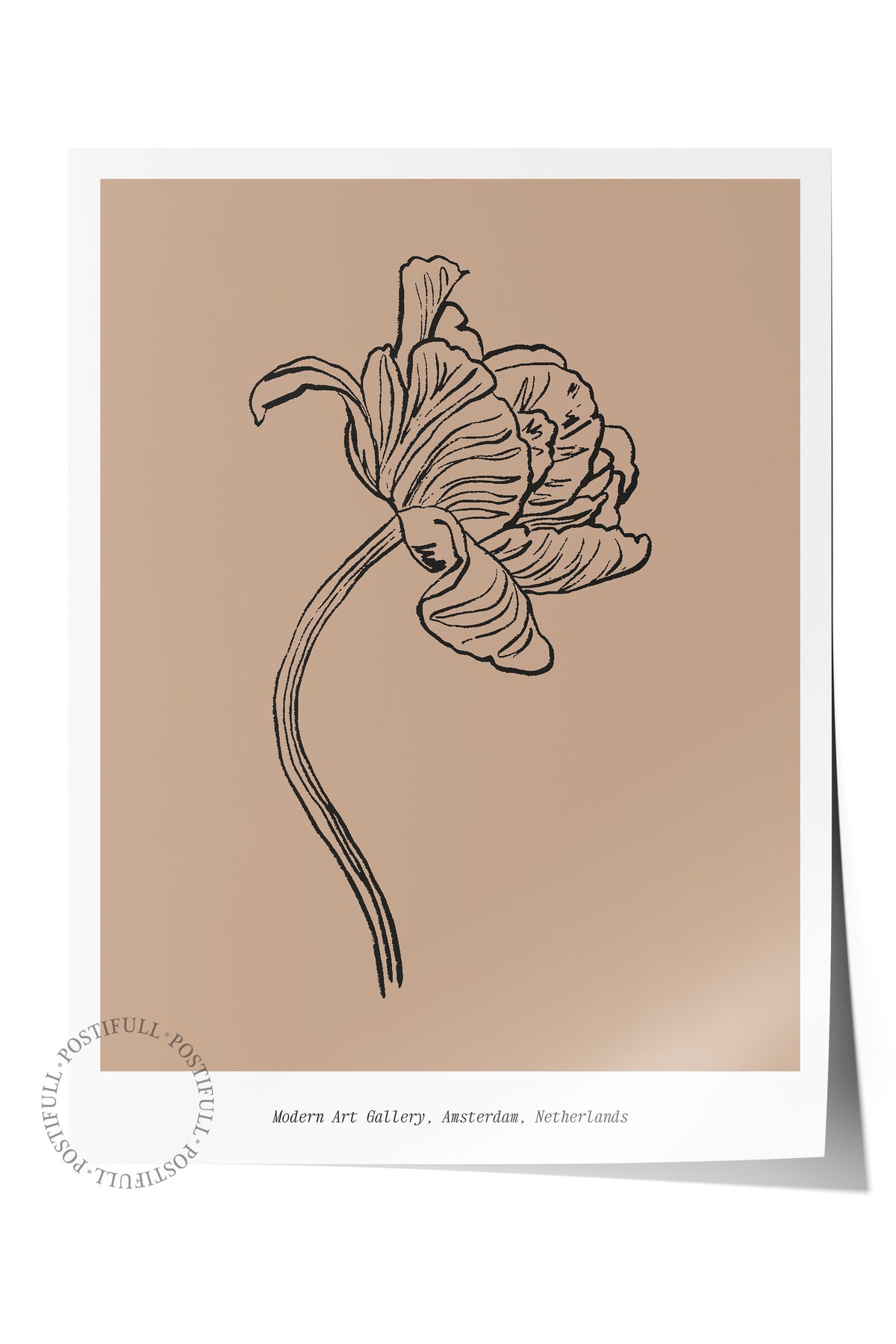 Soft Bohem Duvar Posteri, İskandinav Temalı Çerçevesiz Poster - Yatak Odası, Salon Duvar Dekoru