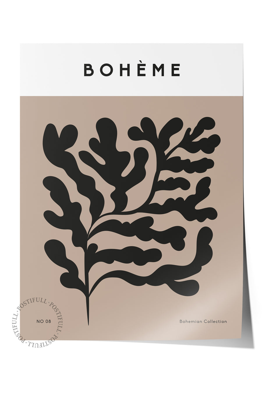 Farklı Tonlarda BOHÈME Bohem & Boho Çerçevesiz Poster