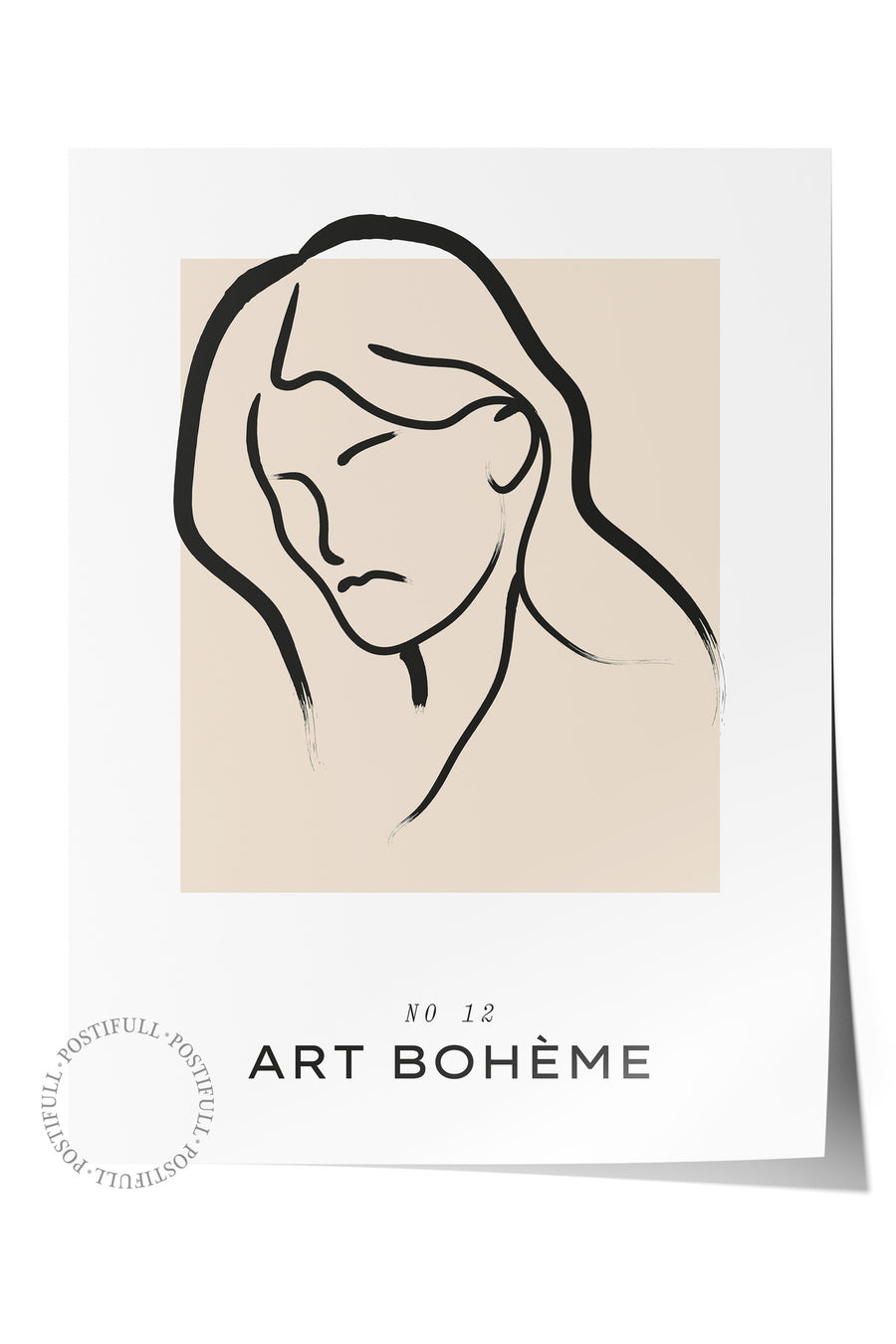 Farklı Tonlarda ART BOHÈME Bohem & Boho Çerçevesiz Poster