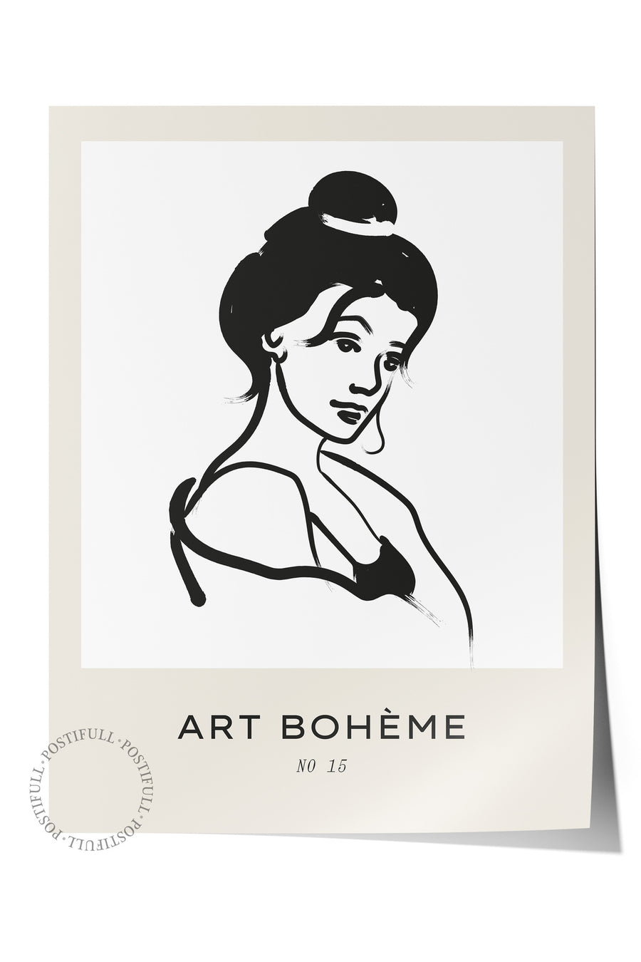 Farklı Tonlarda ART BOHÈME Bohem & Boho Çerçevesiz Poster