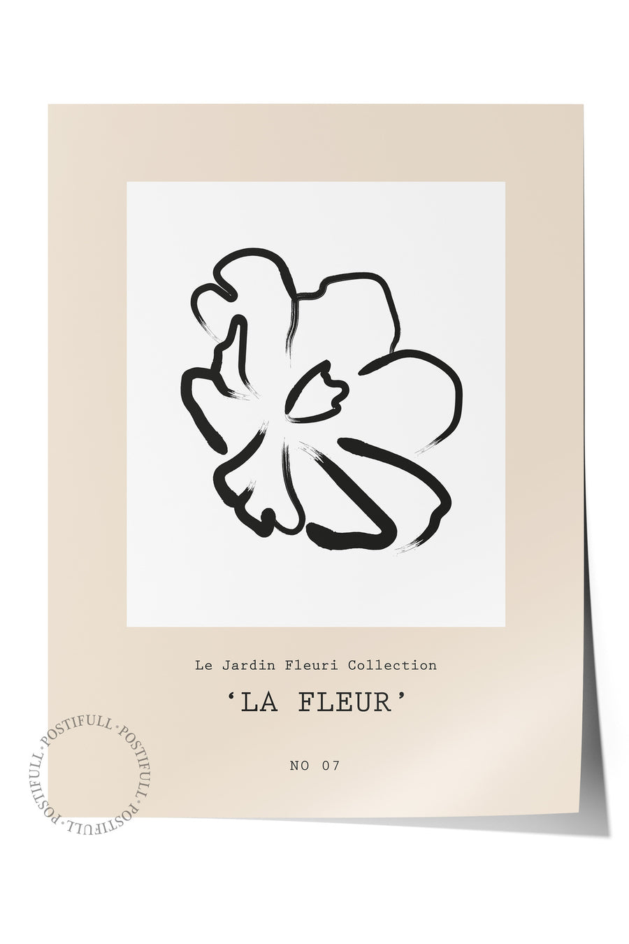 LA FLEUR Bohem & Boho Çerçevesiz Poster
