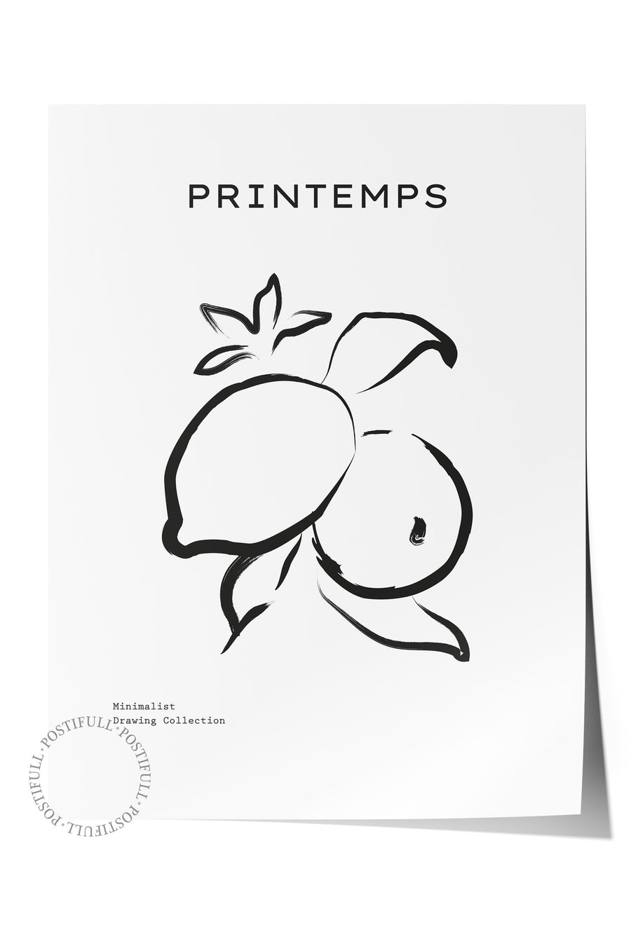 Farklı Tonlarda PRINTEMPS Bohem & Boho Çerçevesiz Poster