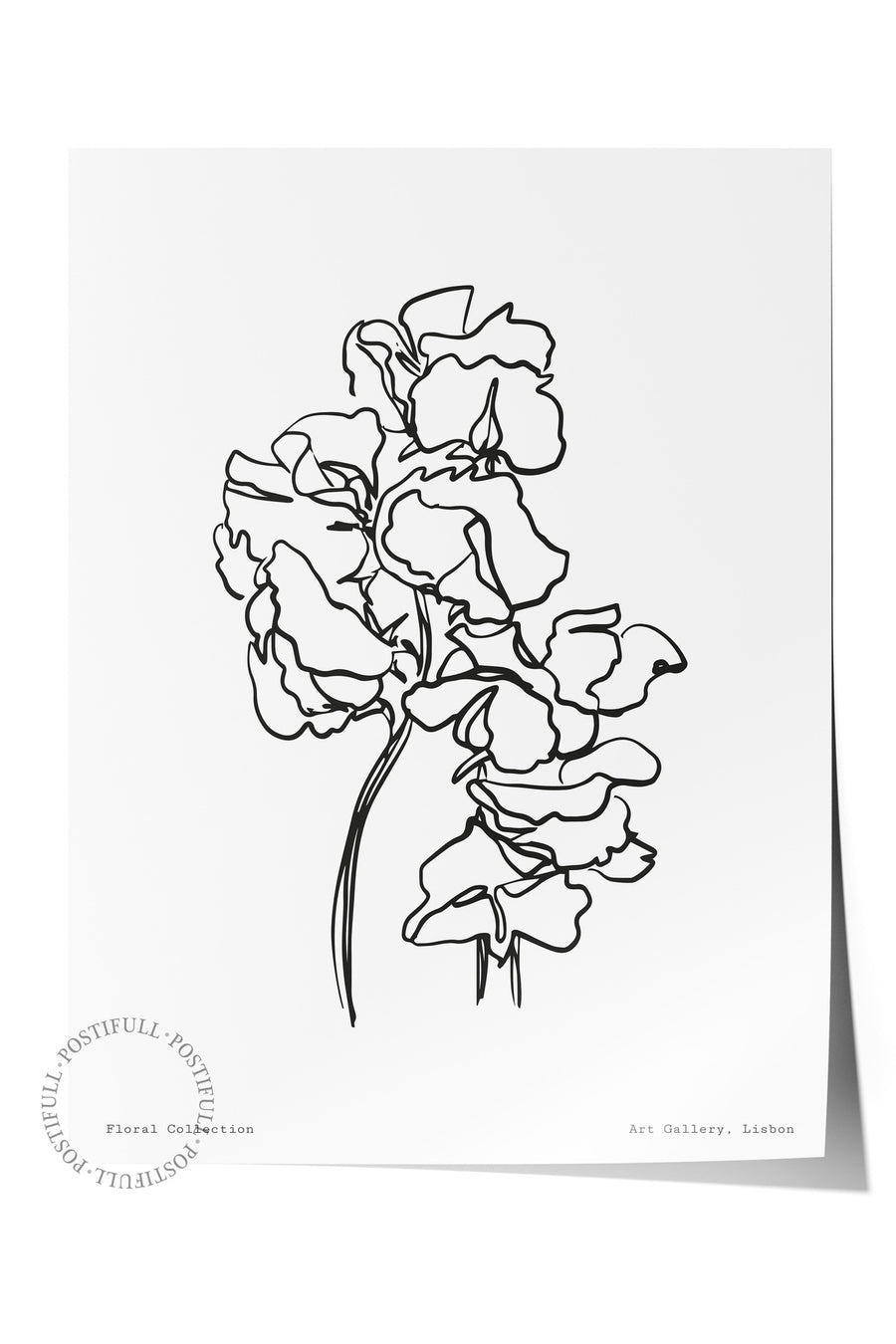 Çiçek Deseni Bohem & Boho Çerçevesiz Poster