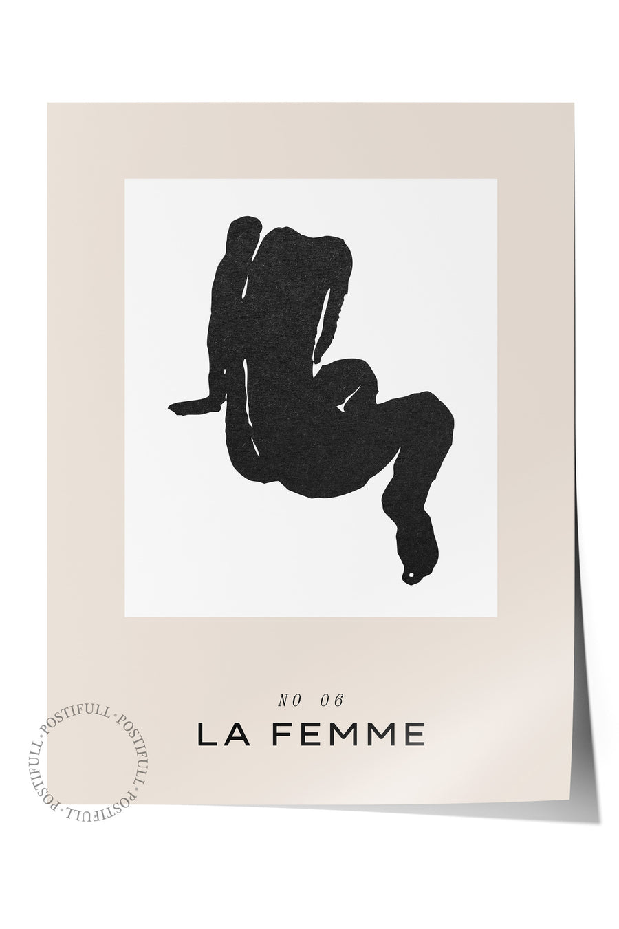 Farklı Tonlarda LA FEMME Bohem & Boho Çerçevesiz Poster