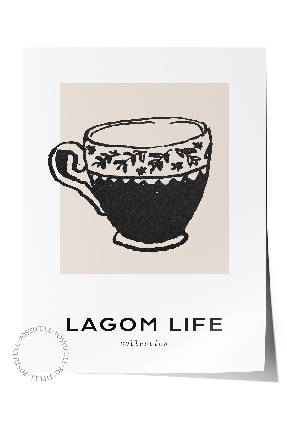 Soft Boho Çerçevesiz Duvar Posteri, İskandinav Temalı Poster - Salon, Mutfak ve Yatak Odası Dekoru