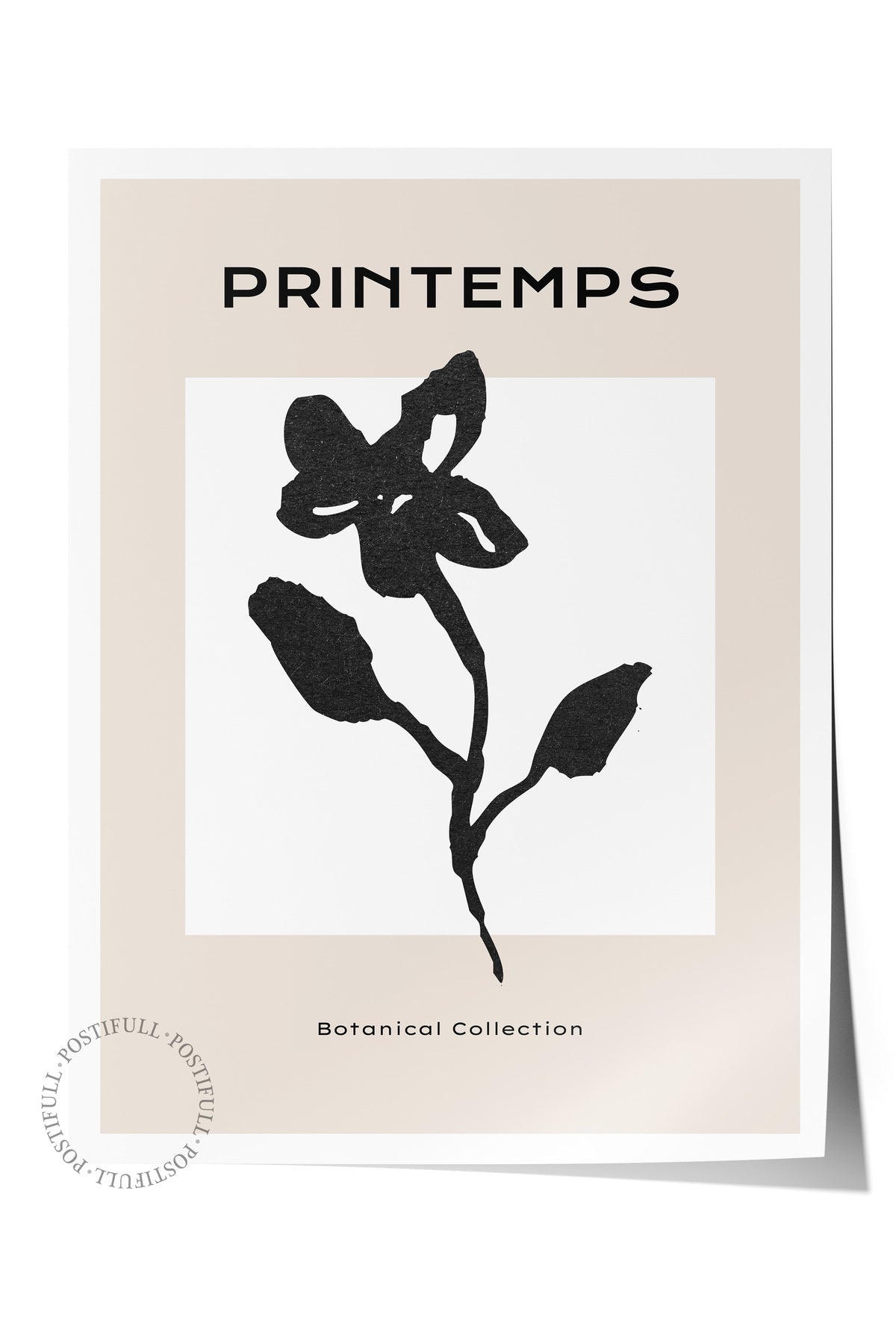 Soft Boho Çerçevesiz Duvar Posteri, İskandinav Temalı Poster - Salon, Mutfak ve Yatak Odası Dekoru