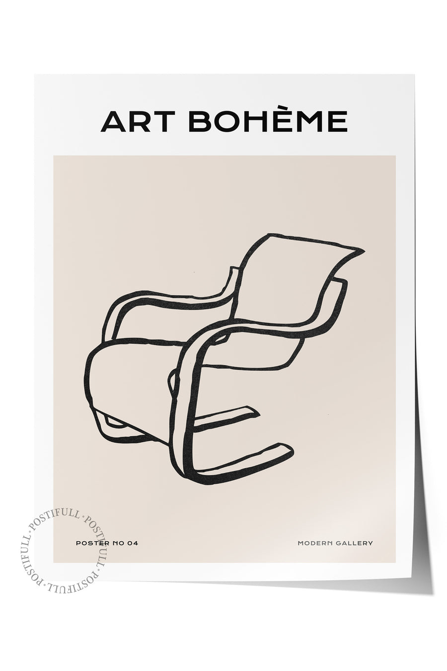 Farklı Tonlarda ART BOHÈME Bohem & Boho Çerçevesiz Poster