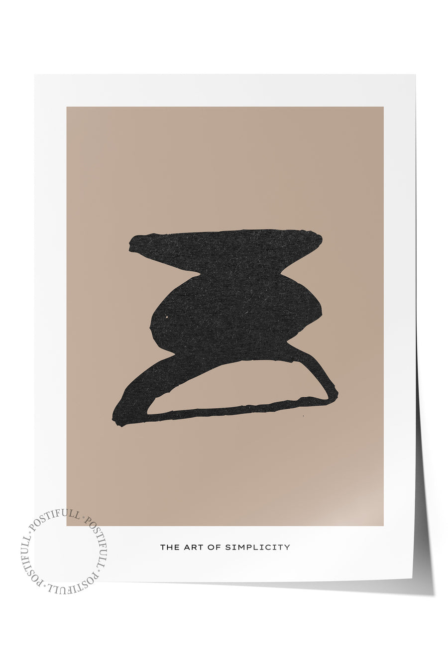 Farklı Tonlarda The Art of Simplicity Bohem & Boho Çerçevesiz Poster