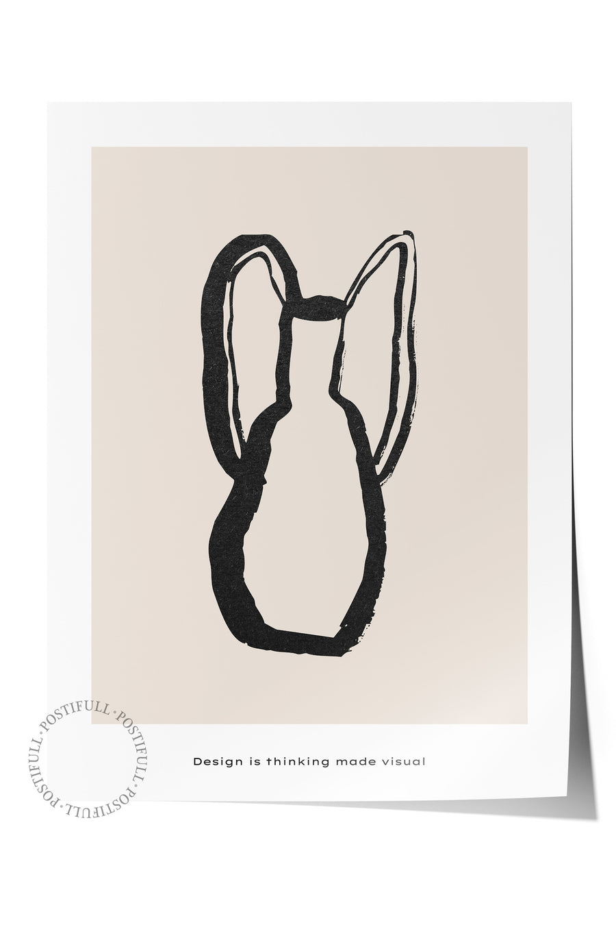 Design is thinking made visual Bohem & Boho Çerçevesiz Poster