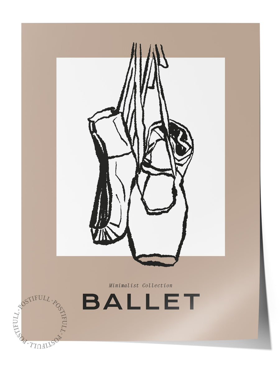 Ballet Bohem & Boho Çerçevesiz Poster