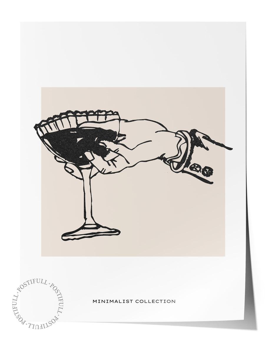 Farklı Tonlarda Minimalist Collection Bohem & Boho Çerçevesiz Poster