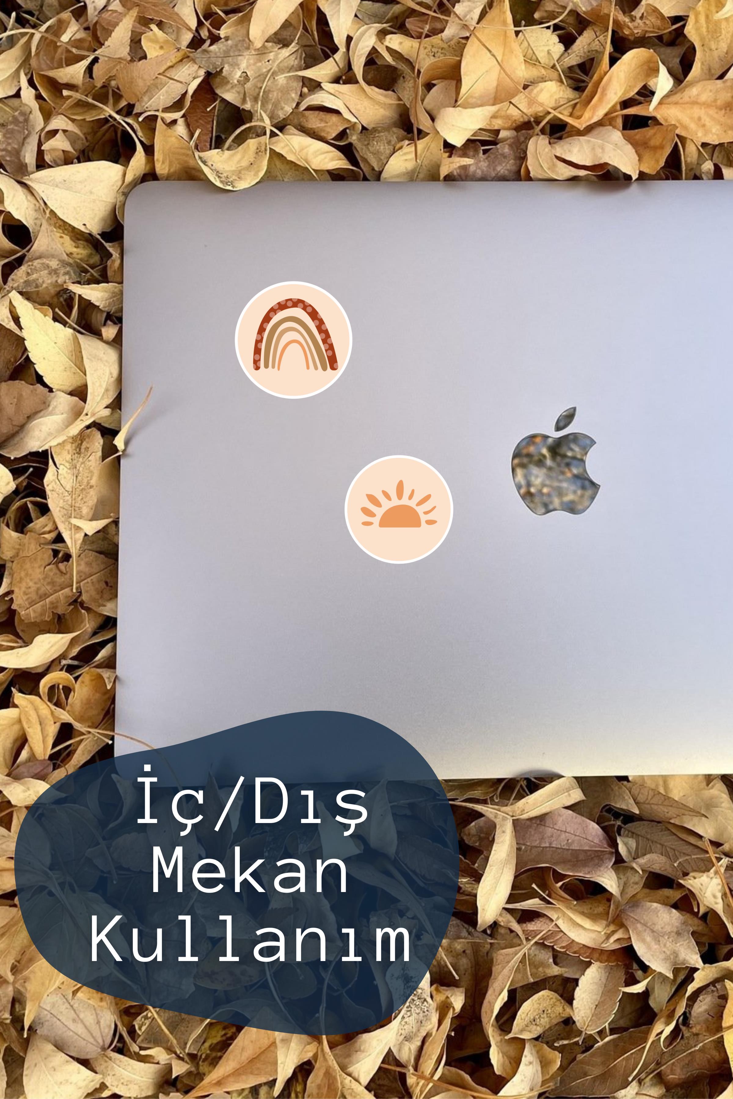 Stil/Moda Temalı Sticker ve Etiket Seti - Orta Boy - Su Geçirmez, Kalın Yapışkanlı Sticker Seti