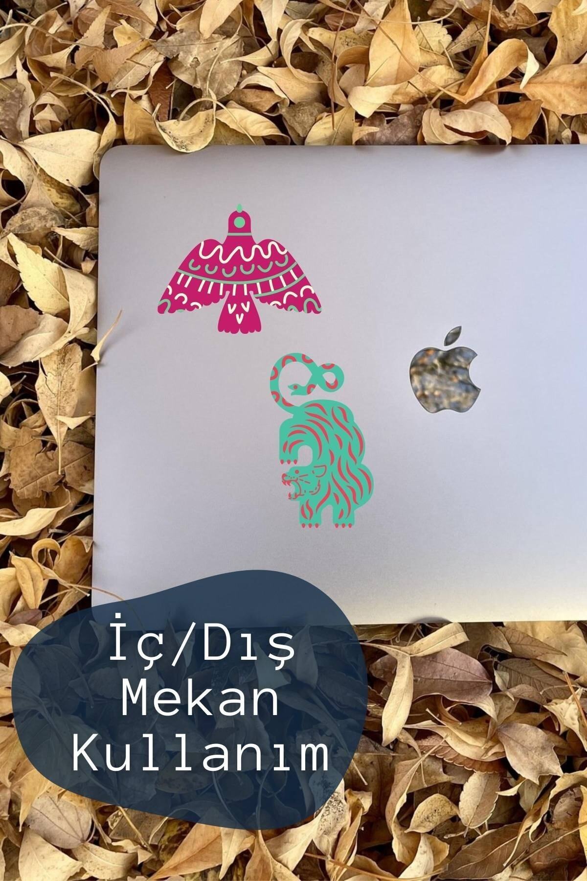 Tarot Temalı Sticker Seti - 14 Adet Etiket Seti- Telefon, Tablet, Defter Laptop Uyumlu Etiket