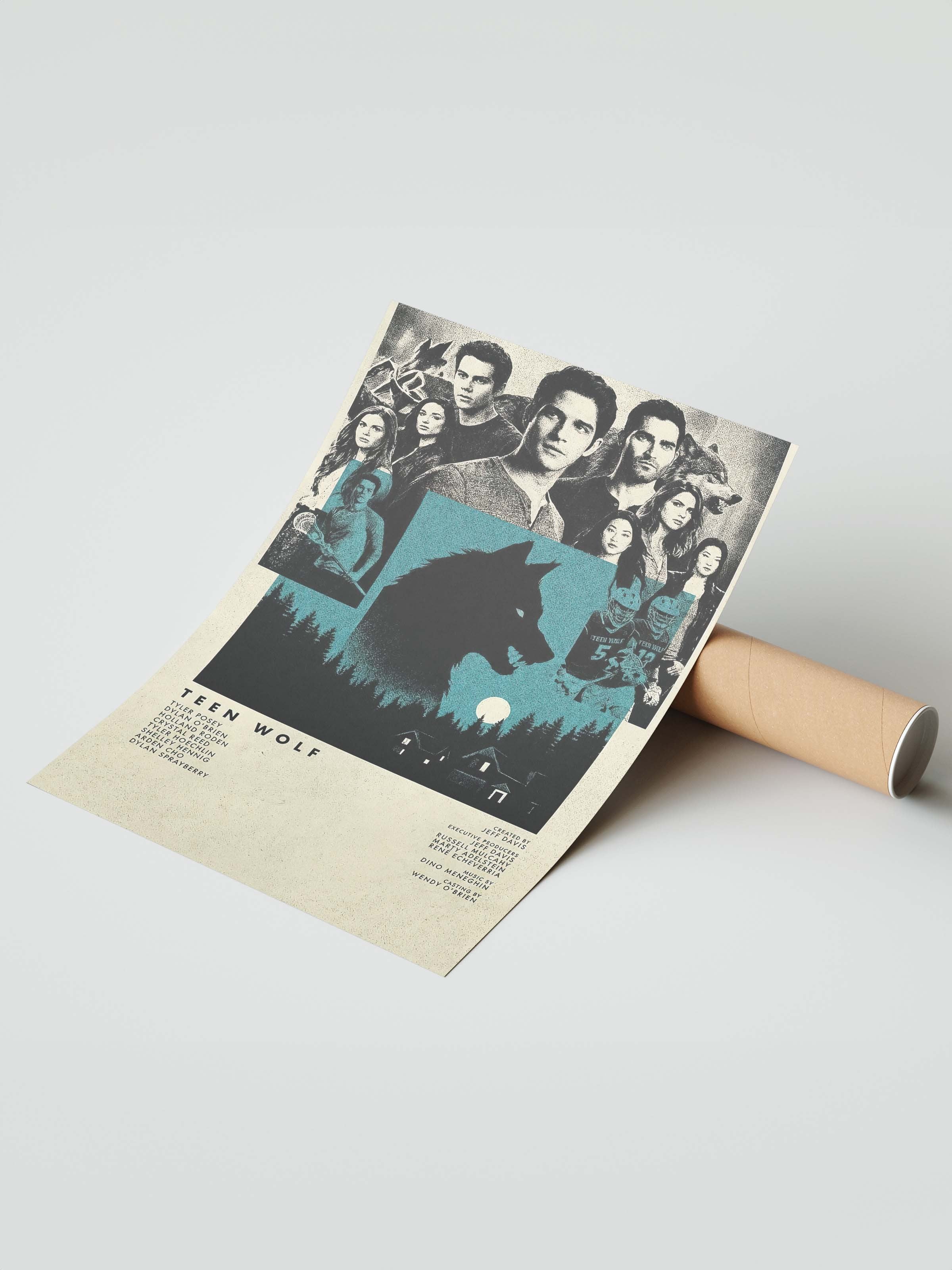 Teen Wolf Posteri, Sinema ve Dizi Tablo Posterleri, Film Dizi Afişleri NO:112798