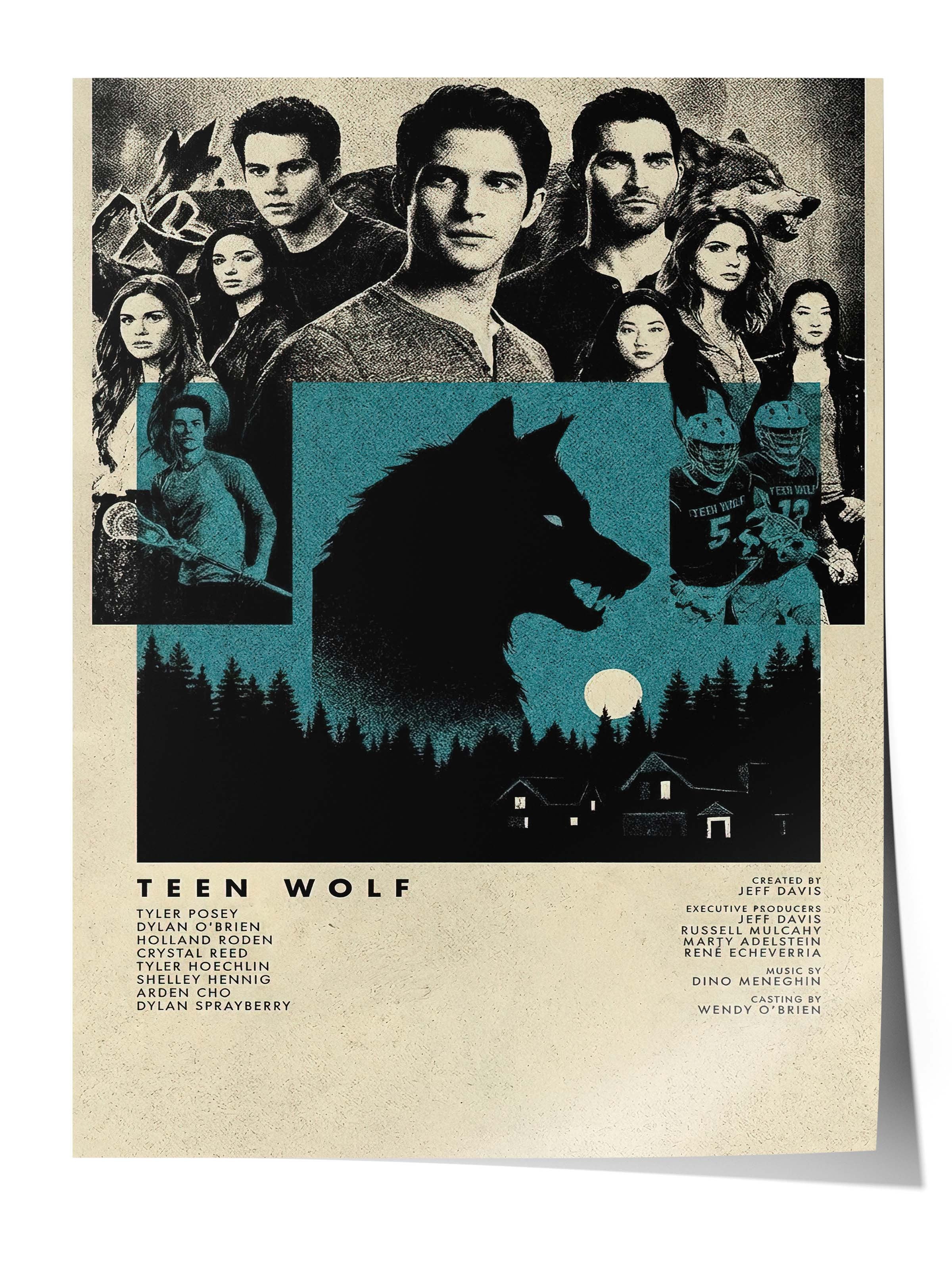 Teen Wolf Posteri, Sinema ve Dizi Tablo Posterleri, Film Dizi Afişleri NO:112798