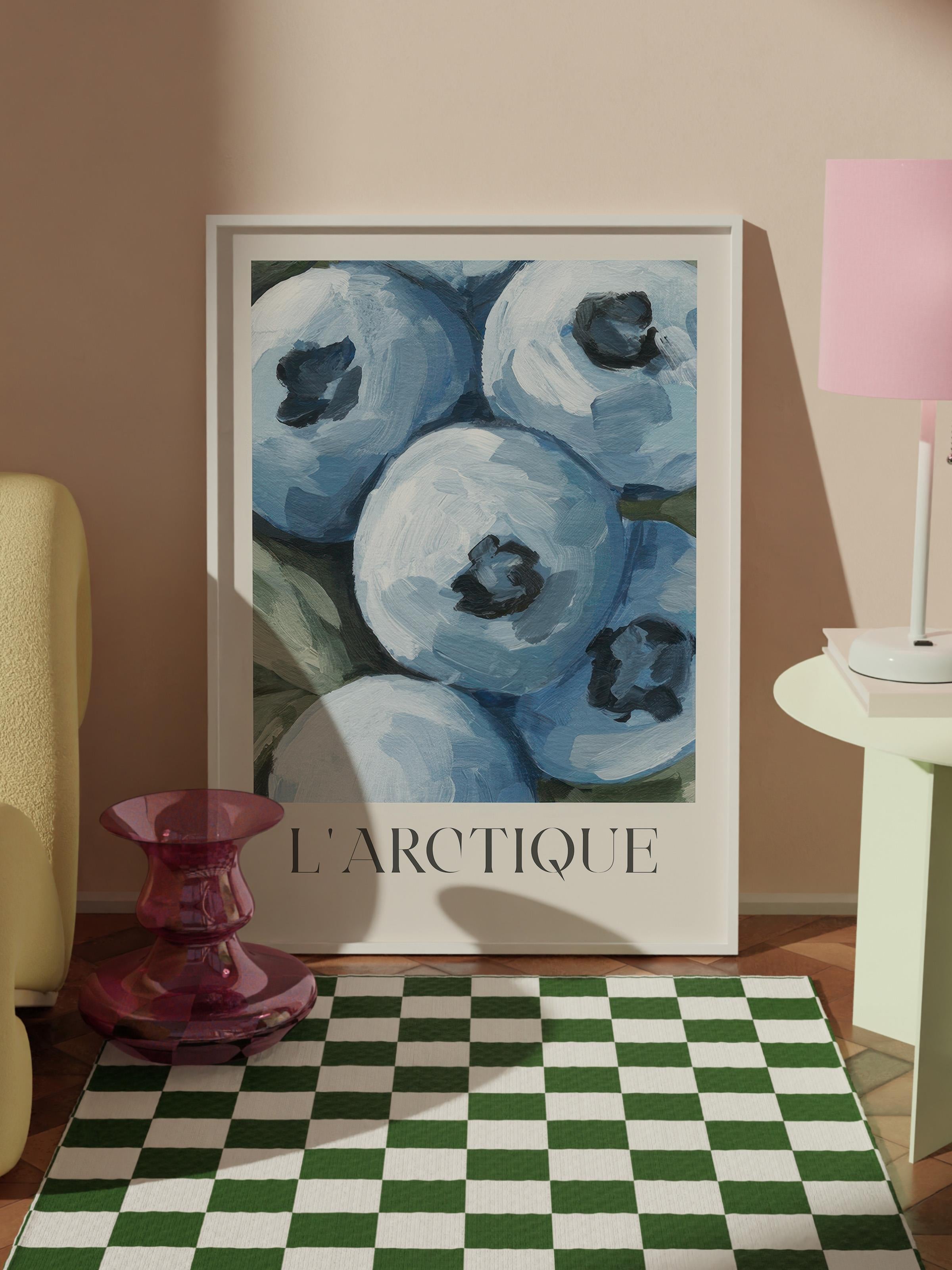 The Arctic  Çerçeveli Tablo, Beyaz Çerçeve ve Poster, Dikey Duvar Tablosu Comfort Serisi NO:108525