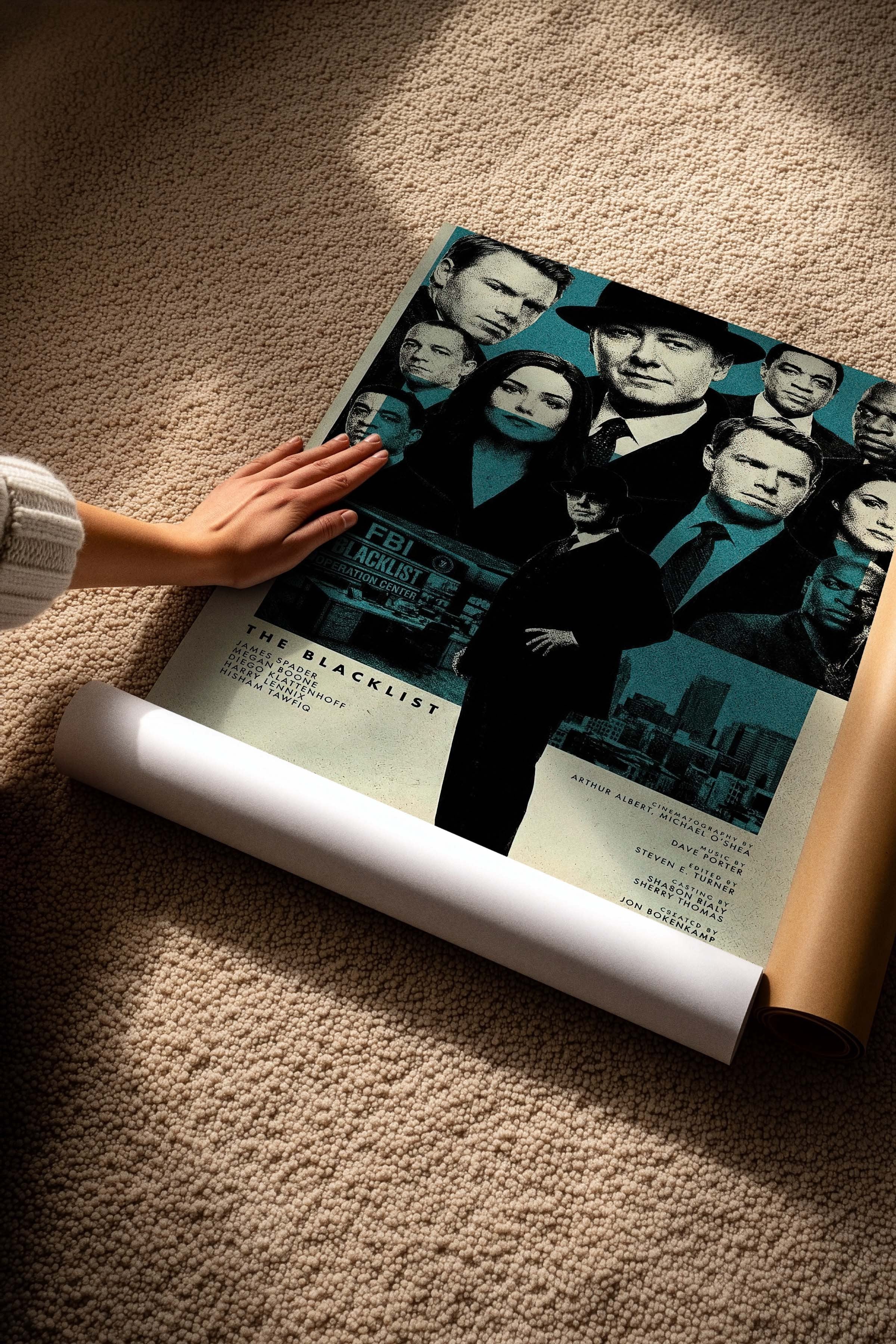 The Blacklist Posteri, Sinema ve Dizi Tablo Posterleri, Film Dizi Afişleri NO:112802