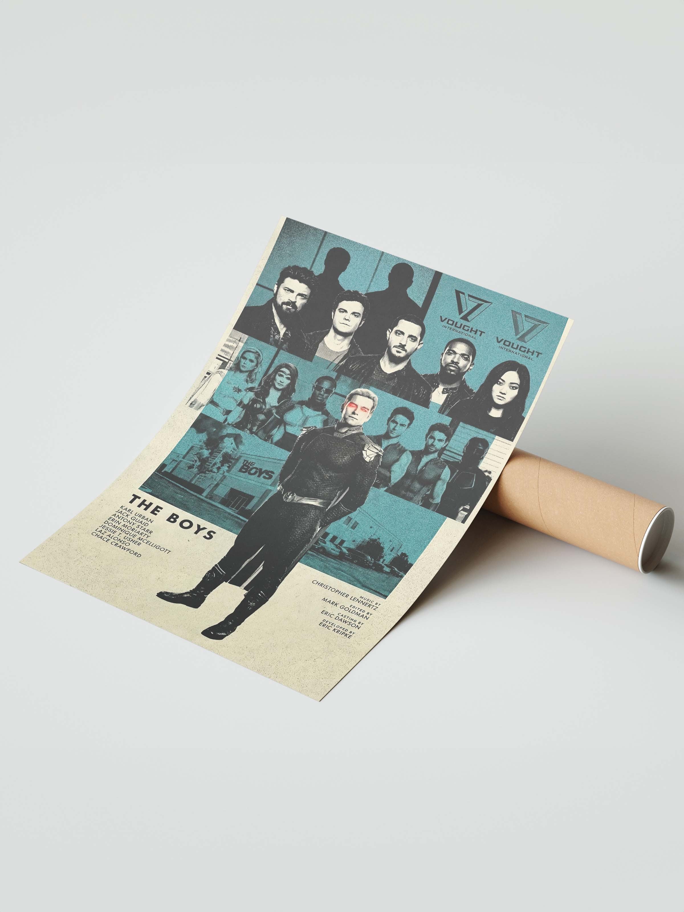 The Boys Posteri, Sinema ve Dizi Tablo Posterleri, Film Dizi Afişleri NO:112778