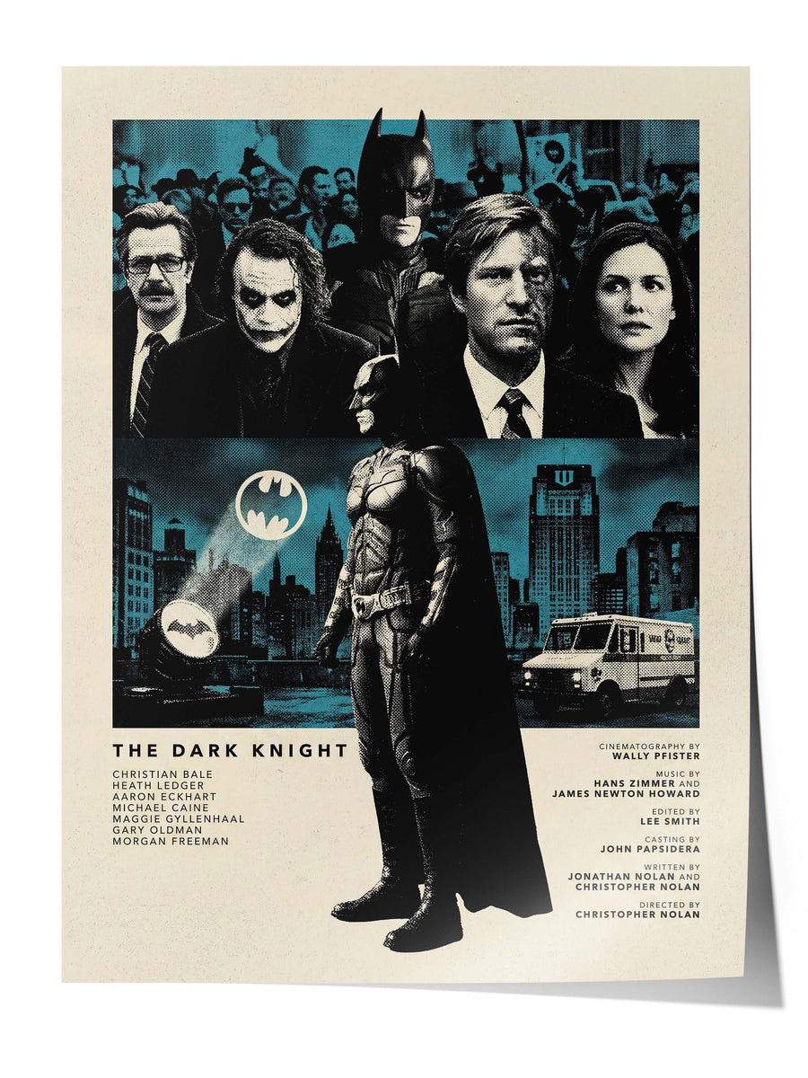 The Dark Knight Posteri, Sinema ve Dizi Tablo Posterleri, Film Dizi Afişleri NO:112808