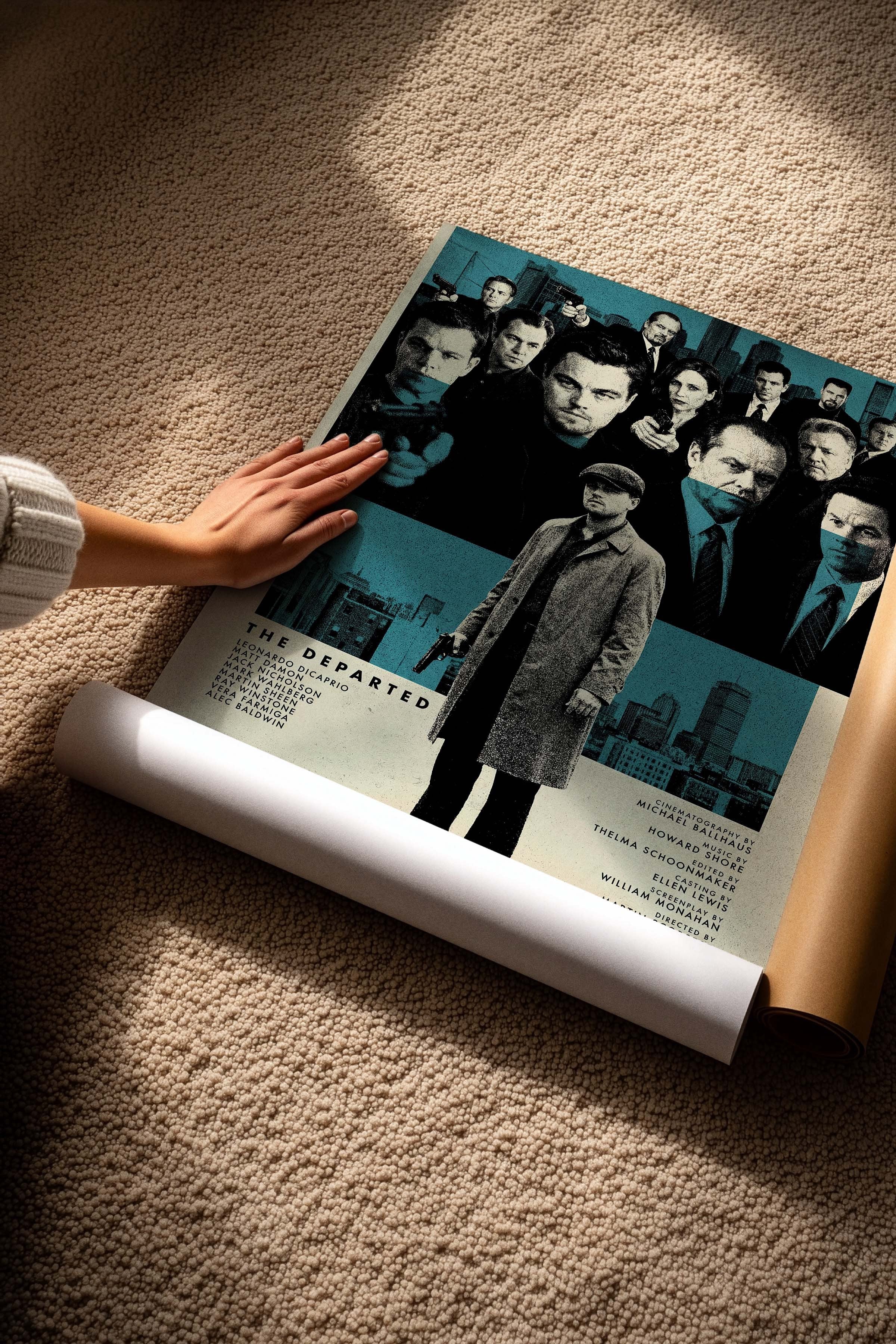 The Departed Posteri, Sinema ve Dizi Tablo Posterleri, Film Dizi Afişleri NO:112831