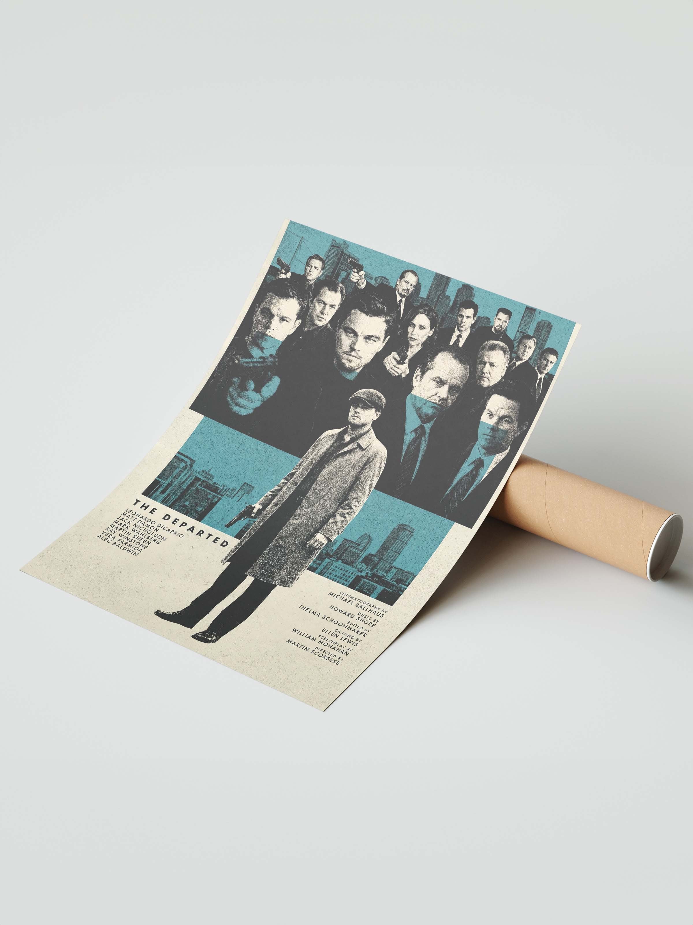 The Departed Posteri, Sinema ve Dizi Tablo Posterleri, Film Dizi Afişleri NO:112831
