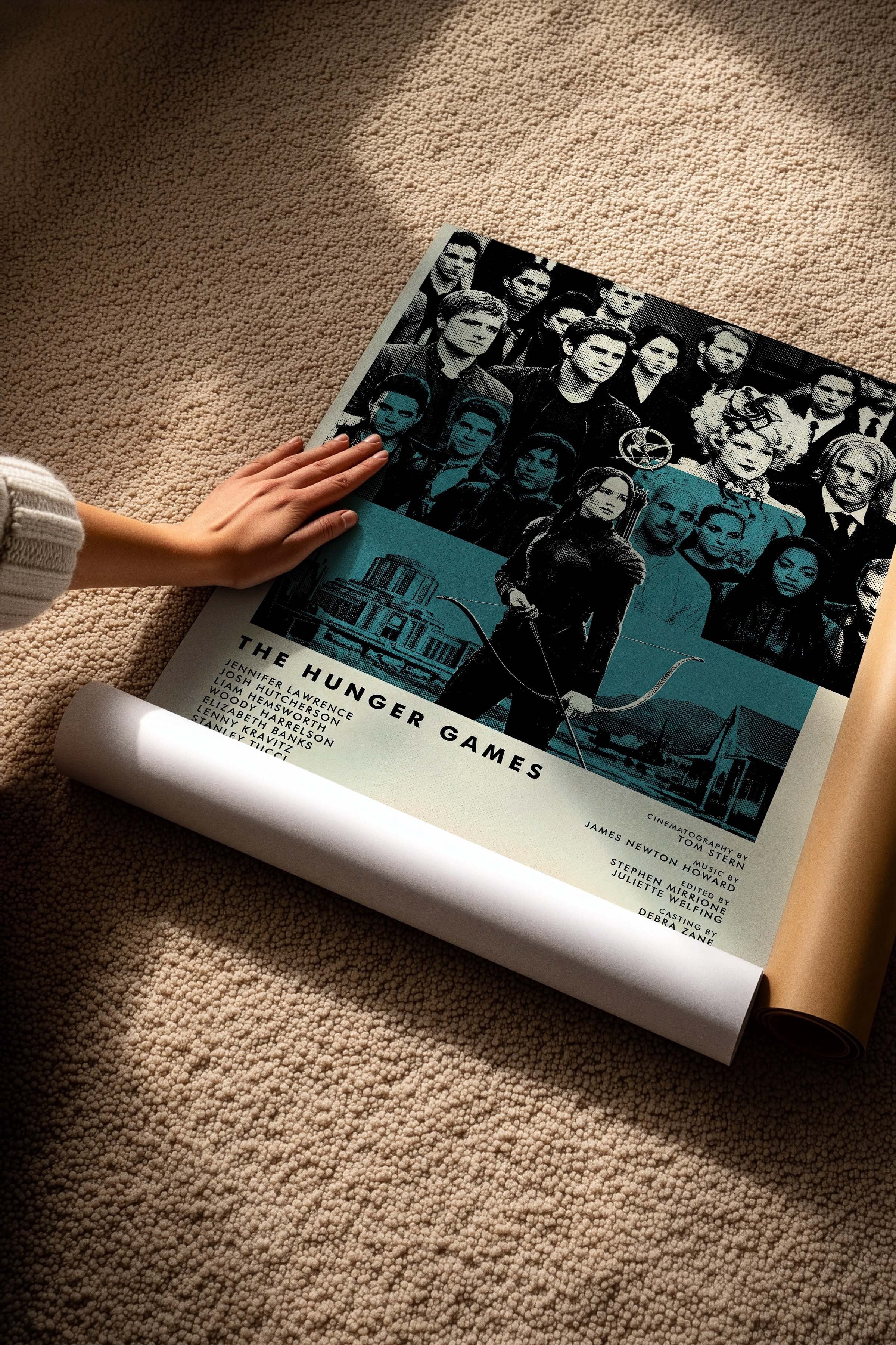 The Hunger Games Posteri, Sinema ve Dizi Tablo Posterleri, Film Dizi Afişleri NO:112815