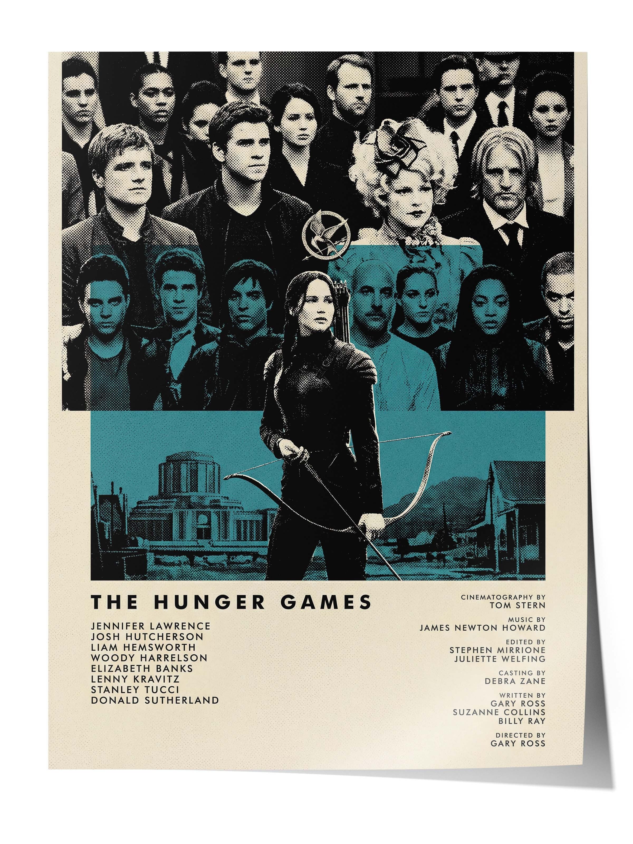 The Hunger Games Posteri, Sinema ve Dizi Tablo Posterleri, Film Dizi Afişleri NO:112815