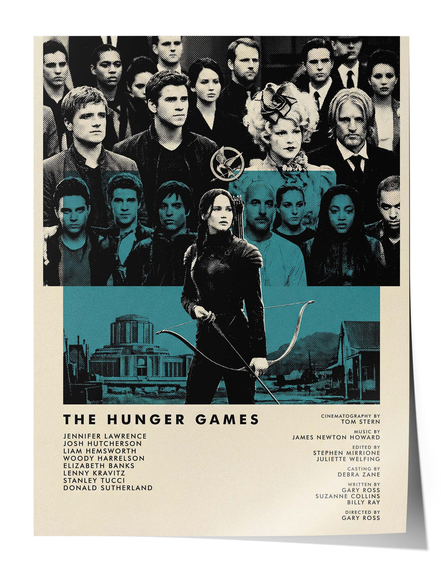 The Hunger Games Posteri, Sinema ve Dizi Tablo Posterleri, Film Dizi Afişleri NO:112815