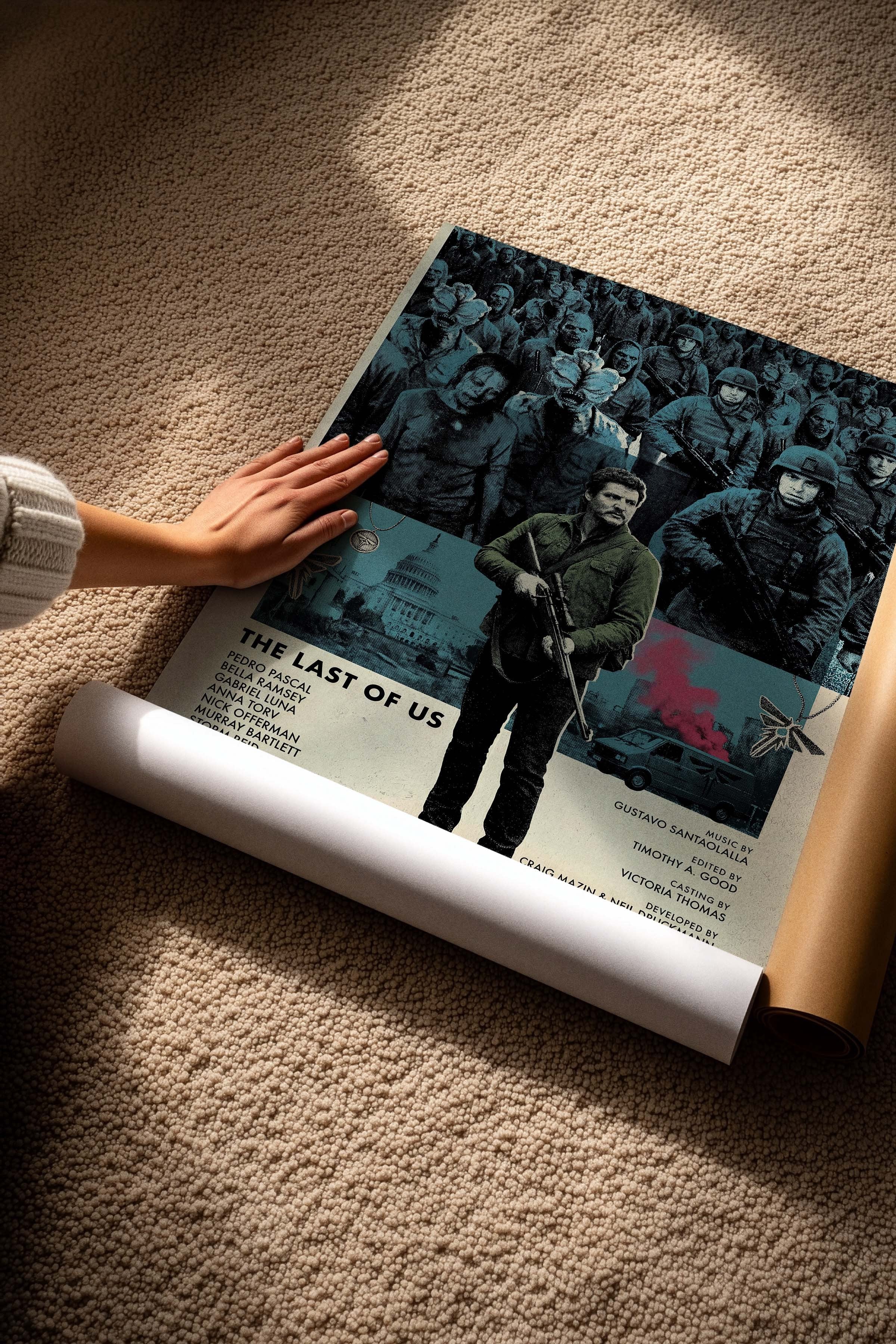 The Last of Us Posteri, Sinema ve Dizi Tablo Posterleri, Film Dizi Afişleri NO:112781