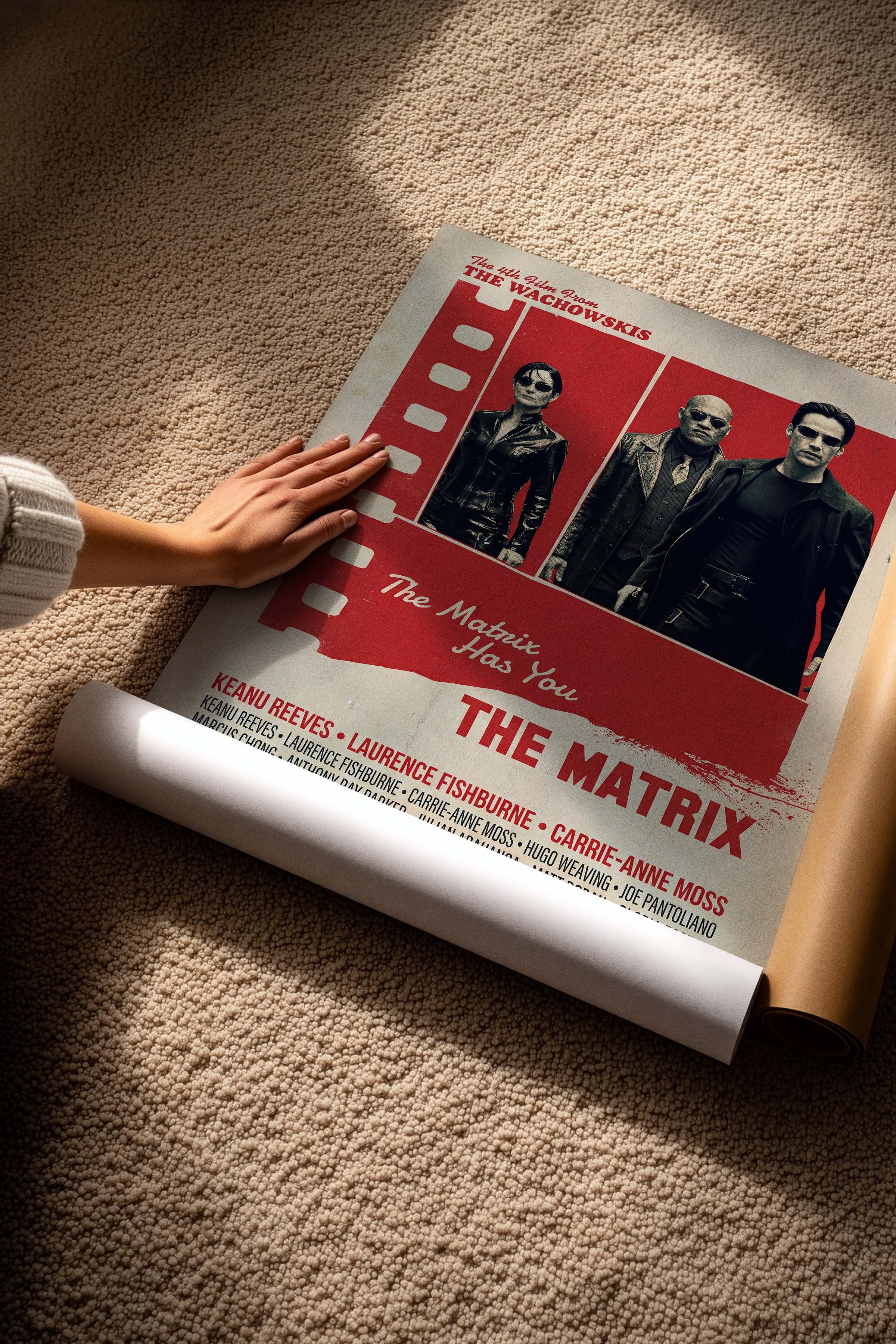 The Matrix Posteri, Sinema ve Dizi Tablo Posterleri, Film Dizi Afişleri NO:112886