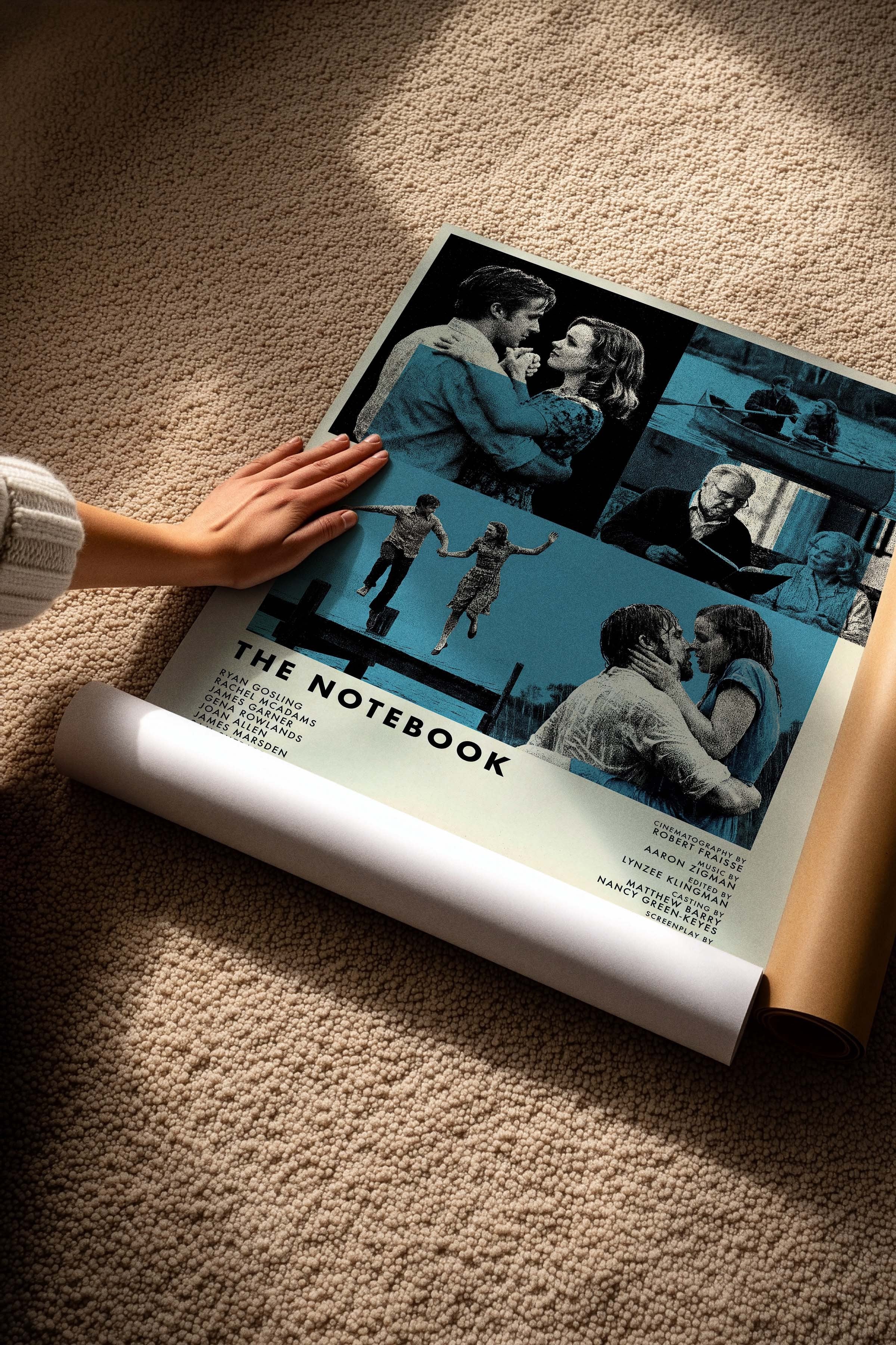 The Notebook Posteri, Sinema ve Dizi Tablo Posterleri, Film Dizi Afişleri NO:112825