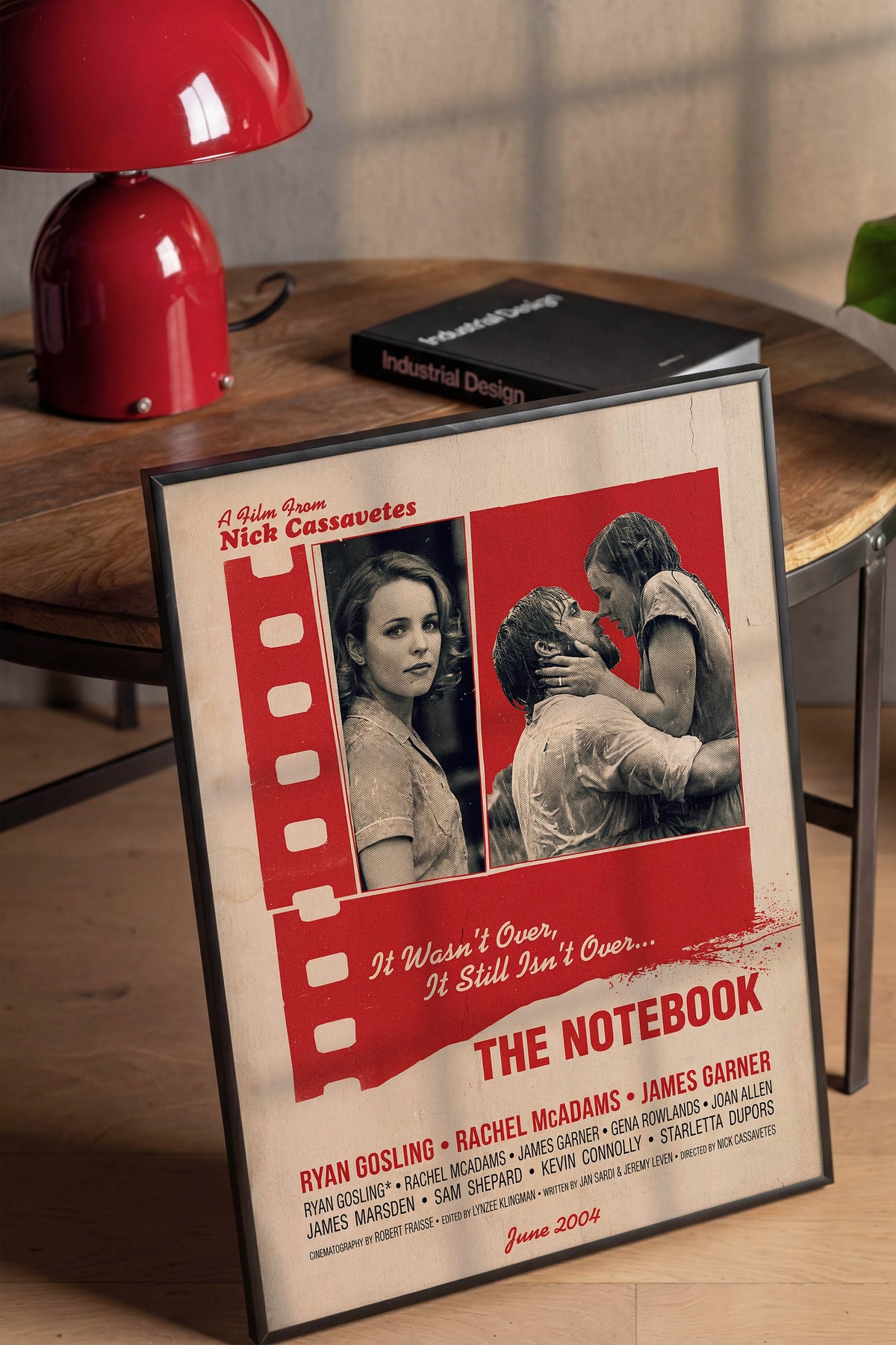The Notebook Siyah Çerçeveli Poster, Sinema ve Dizi Tablo, Film Dizi Afişleri NO:112916