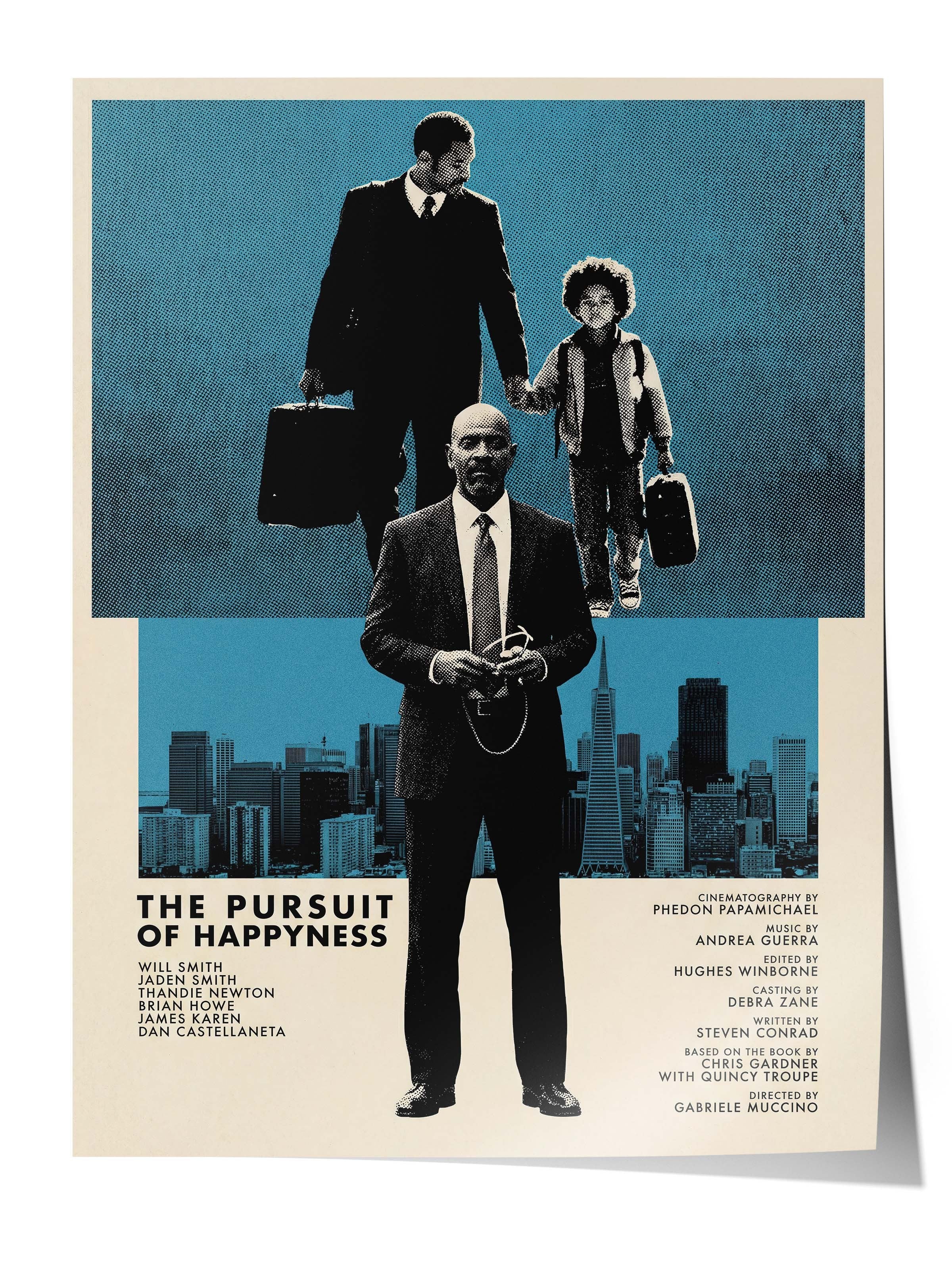 The Pursuit of Happyness Posteri, Sinema ve Dizi Tablo Posterleri, Film Dizi Afişleri NO:112827
