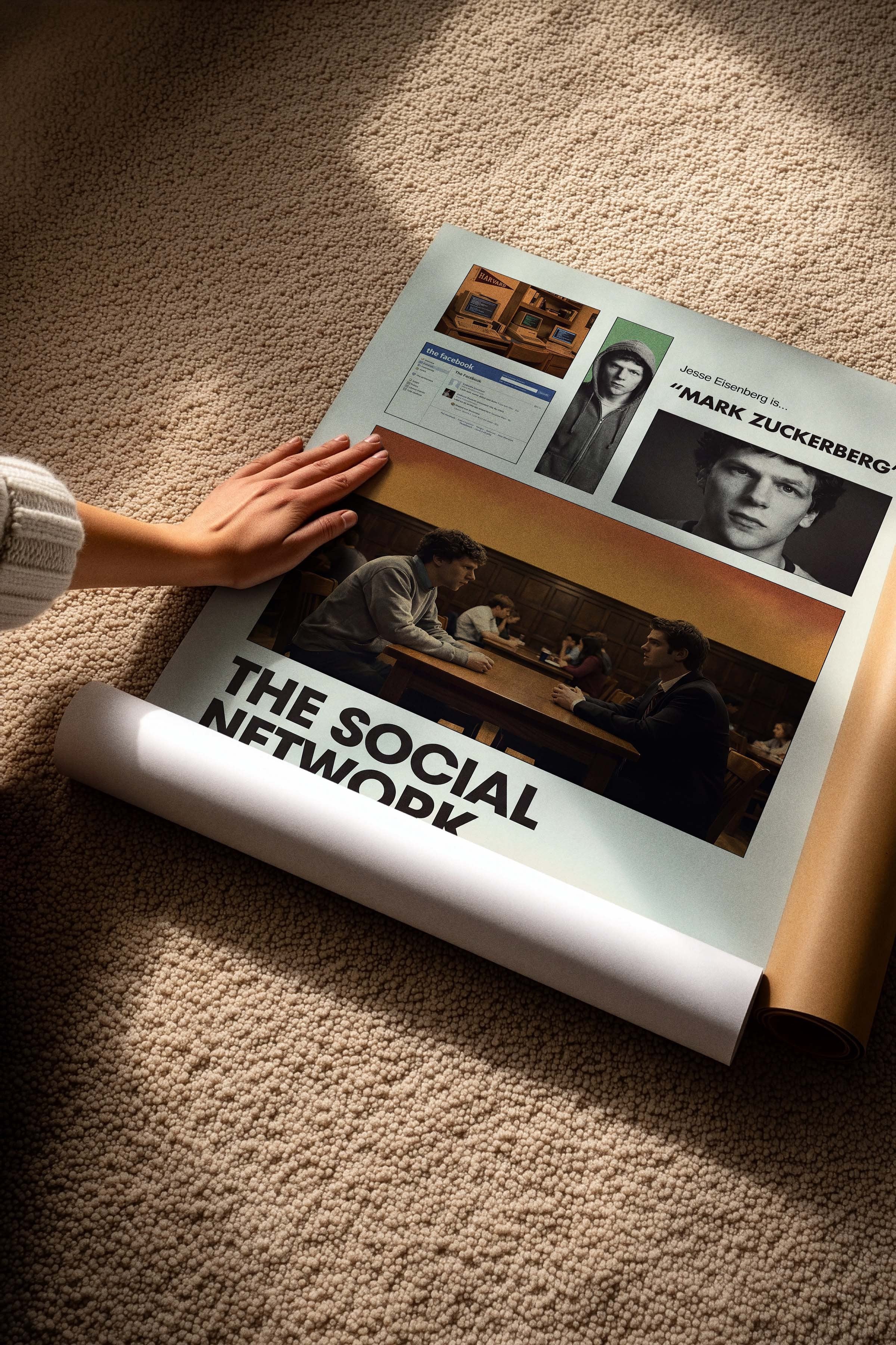 The Social Network Posteri, Sinema ve Dizi Tablo Posterleri, Film Dizi Afişleri NO:112950