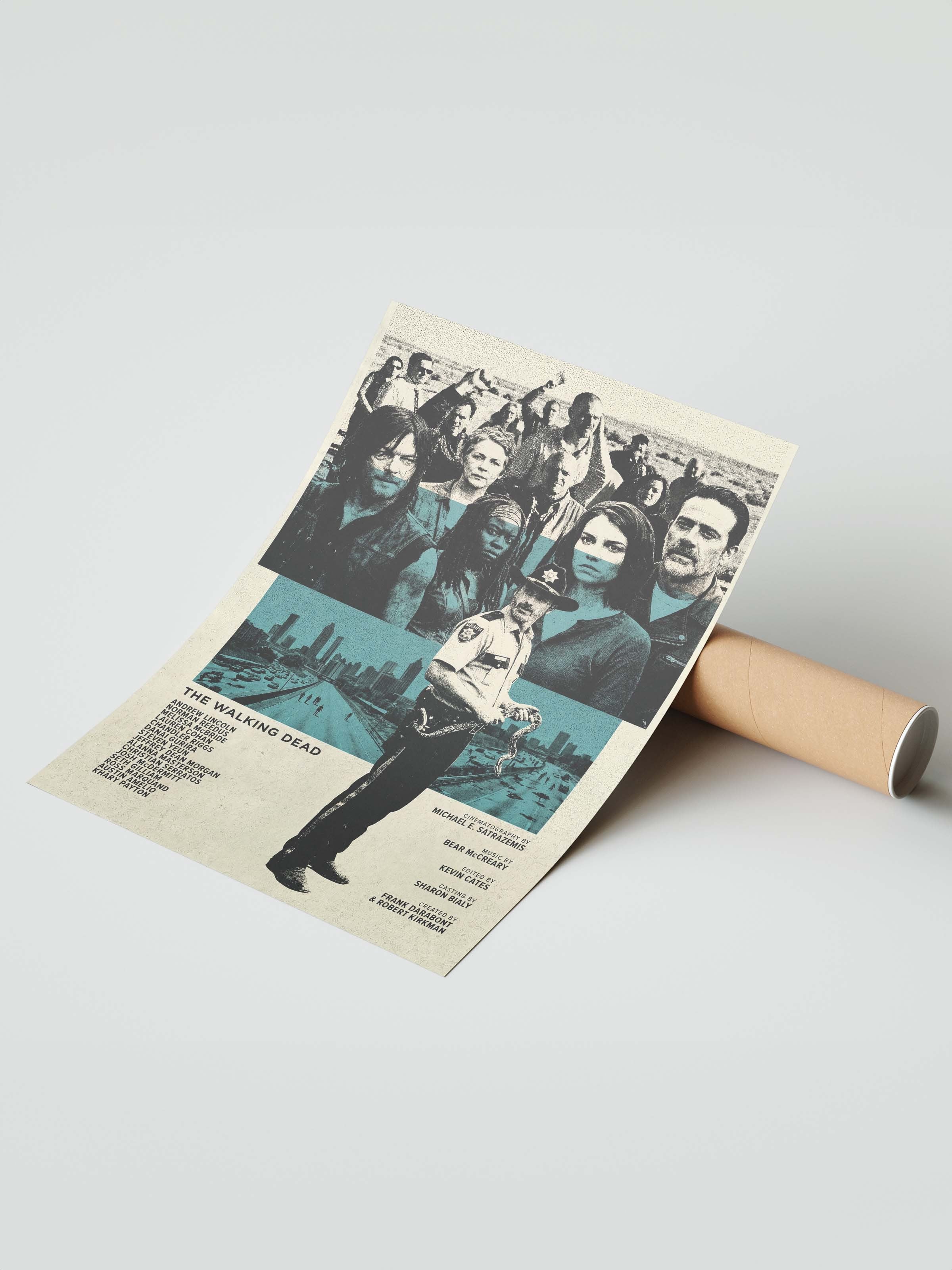 The Walking Dead Posteri, Sinema ve Dizi Tablo Posterleri, Film Dizi Afişleri NO:112767