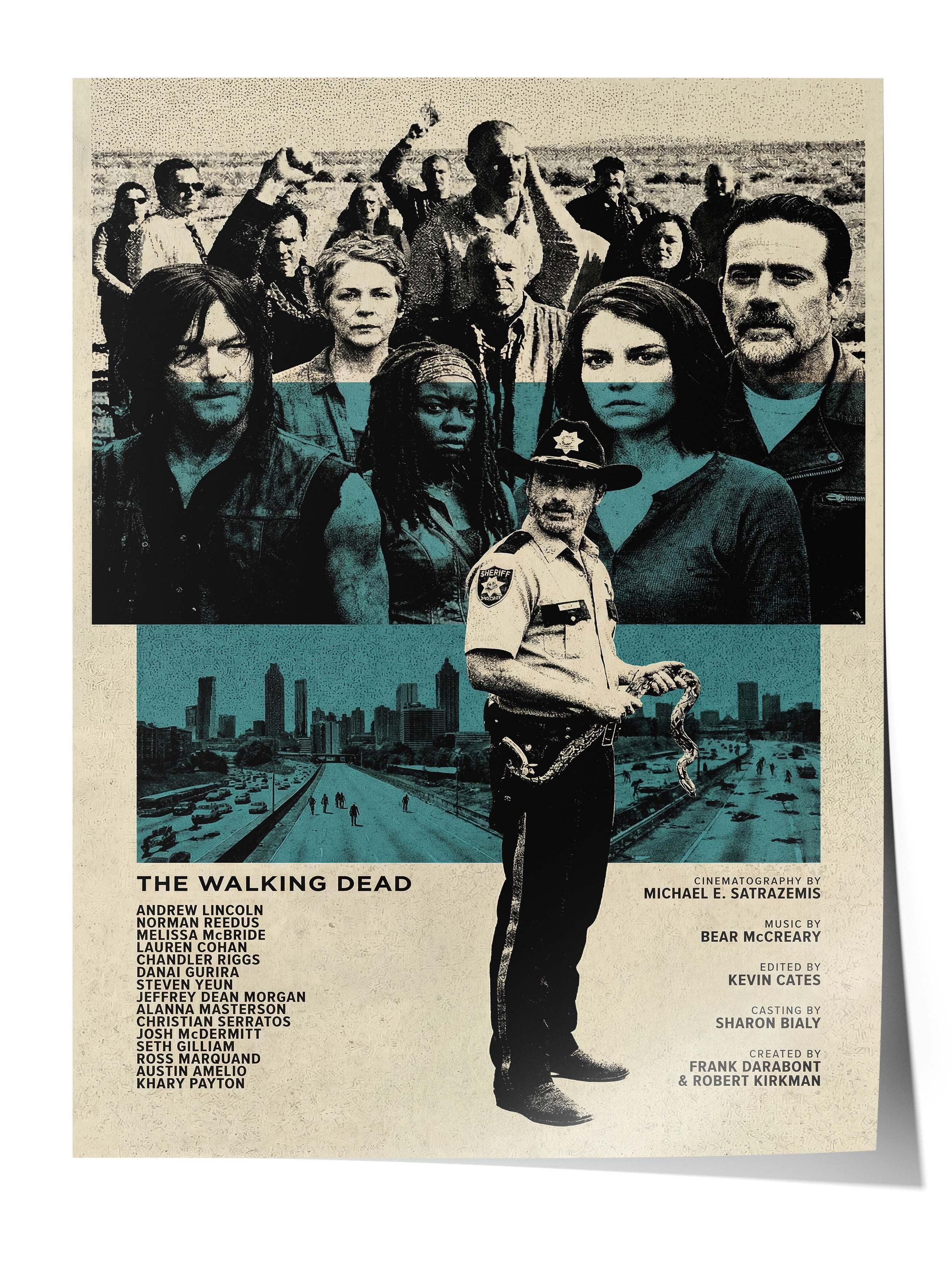 The Walking Dead Posteri, Sinema ve Dizi Tablo Posterleri, Film Dizi Afişleri NO:112767