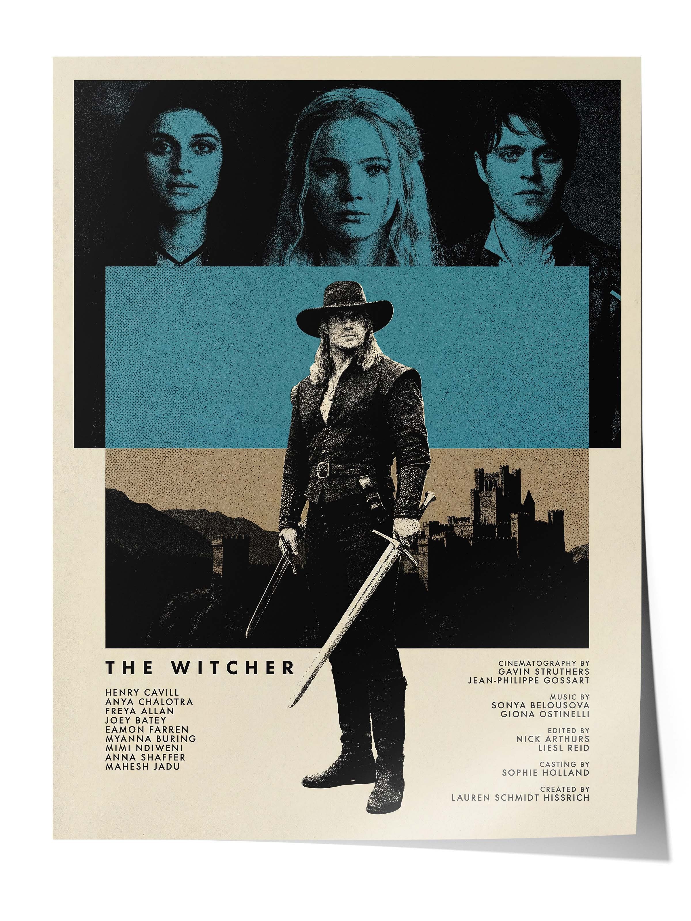The Witcher Posteri, Sinema ve Dizi Tablo Posterleri, Film Dizi Afişleri NO:112786