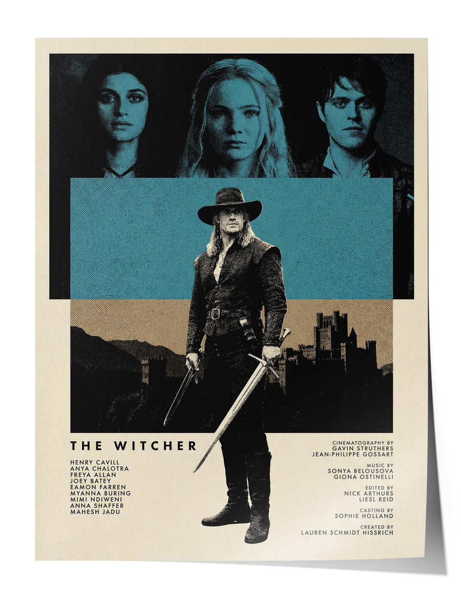 The Witcher Posteri, Sinema ve Dizi Tablo Posterleri, Film Dizi Afişleri NO:112786