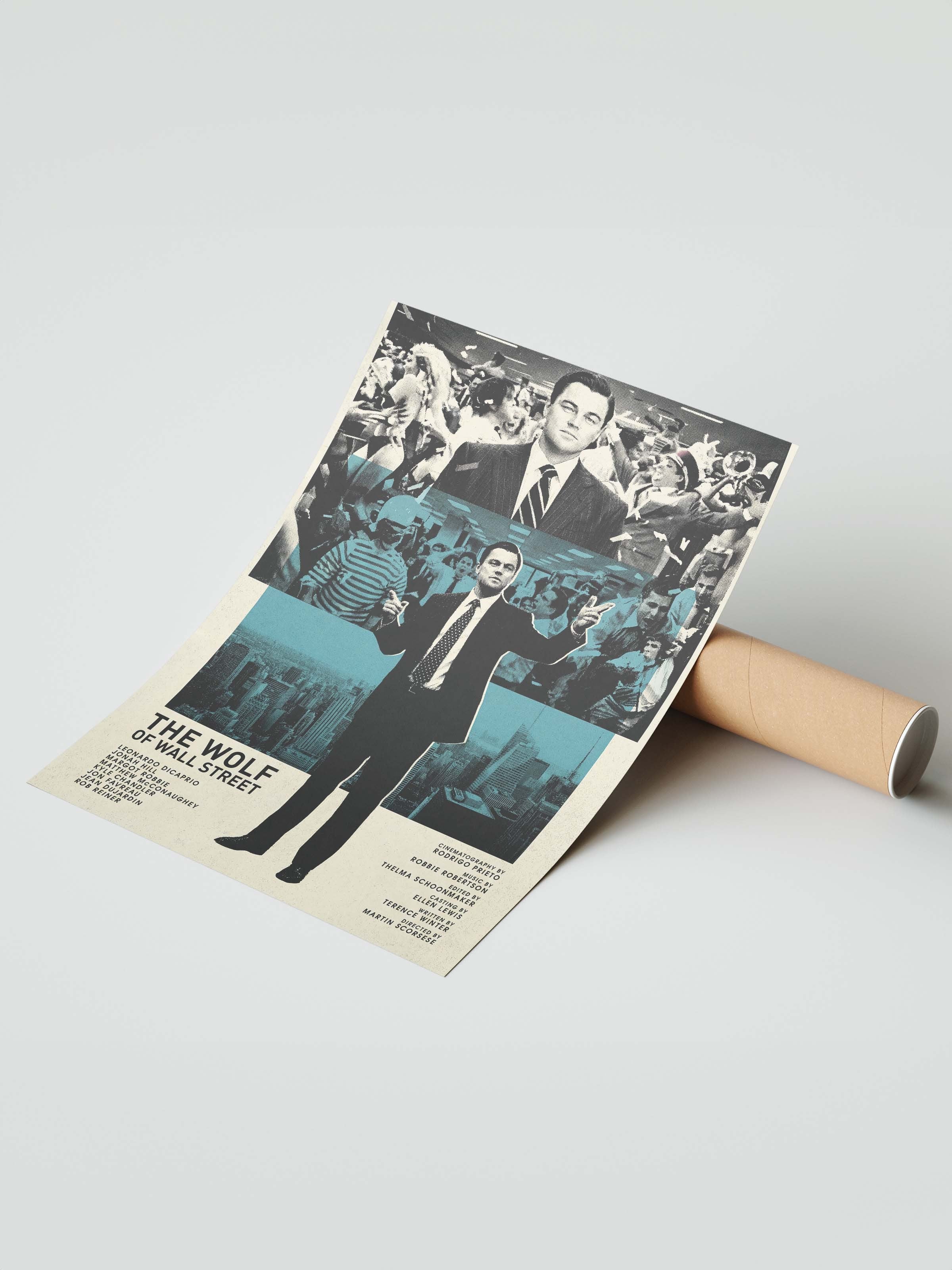 The Wolf of Wall Street Posteri, Sinema ve Dizi Tablo Posterleri, Film Dizi Afişleri NO:112820