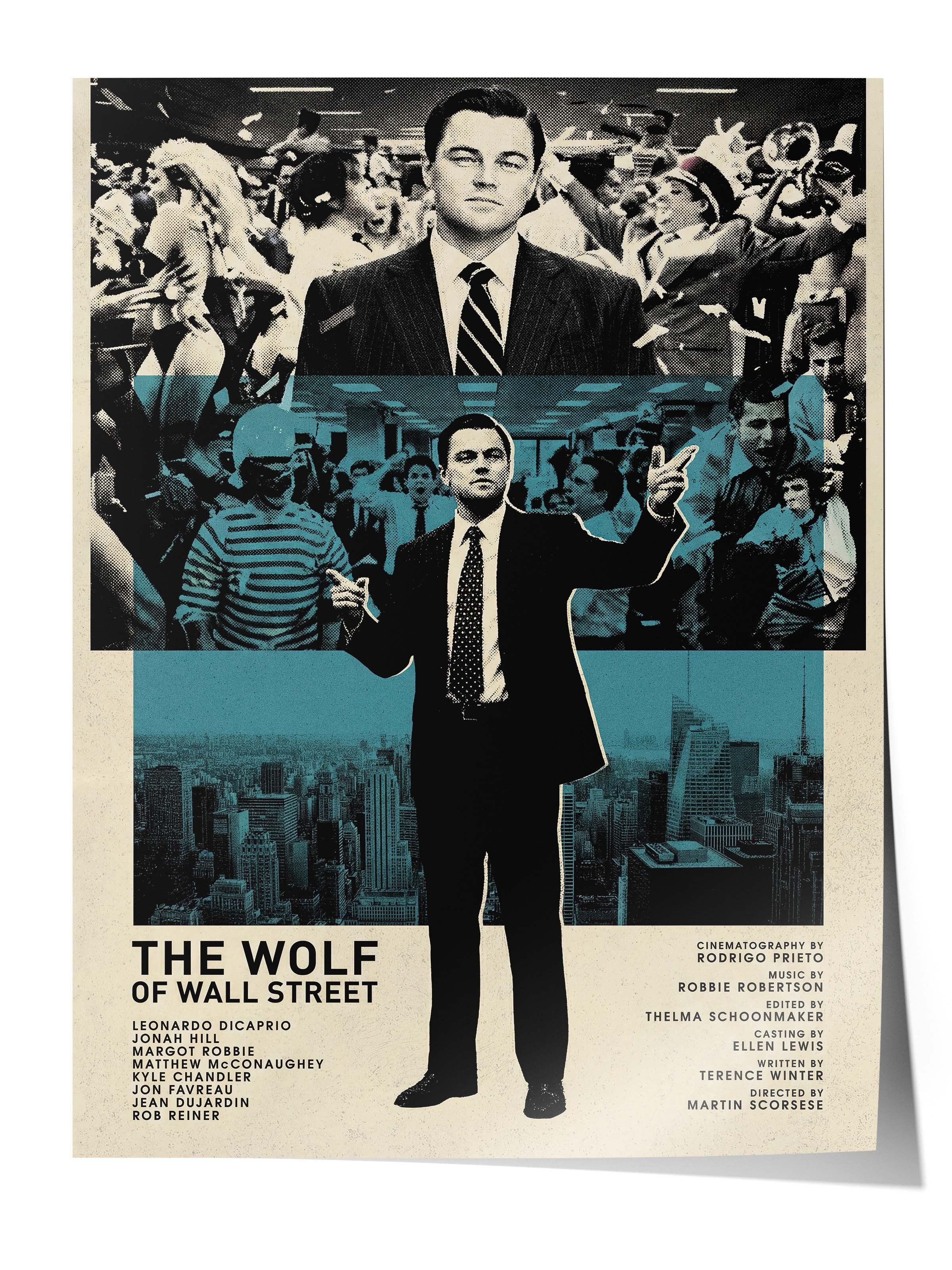 The Wolf of Wall Street Posteri, Sinema ve Dizi Tablo Posterleri, Film Dizi Afişleri NO:112820
