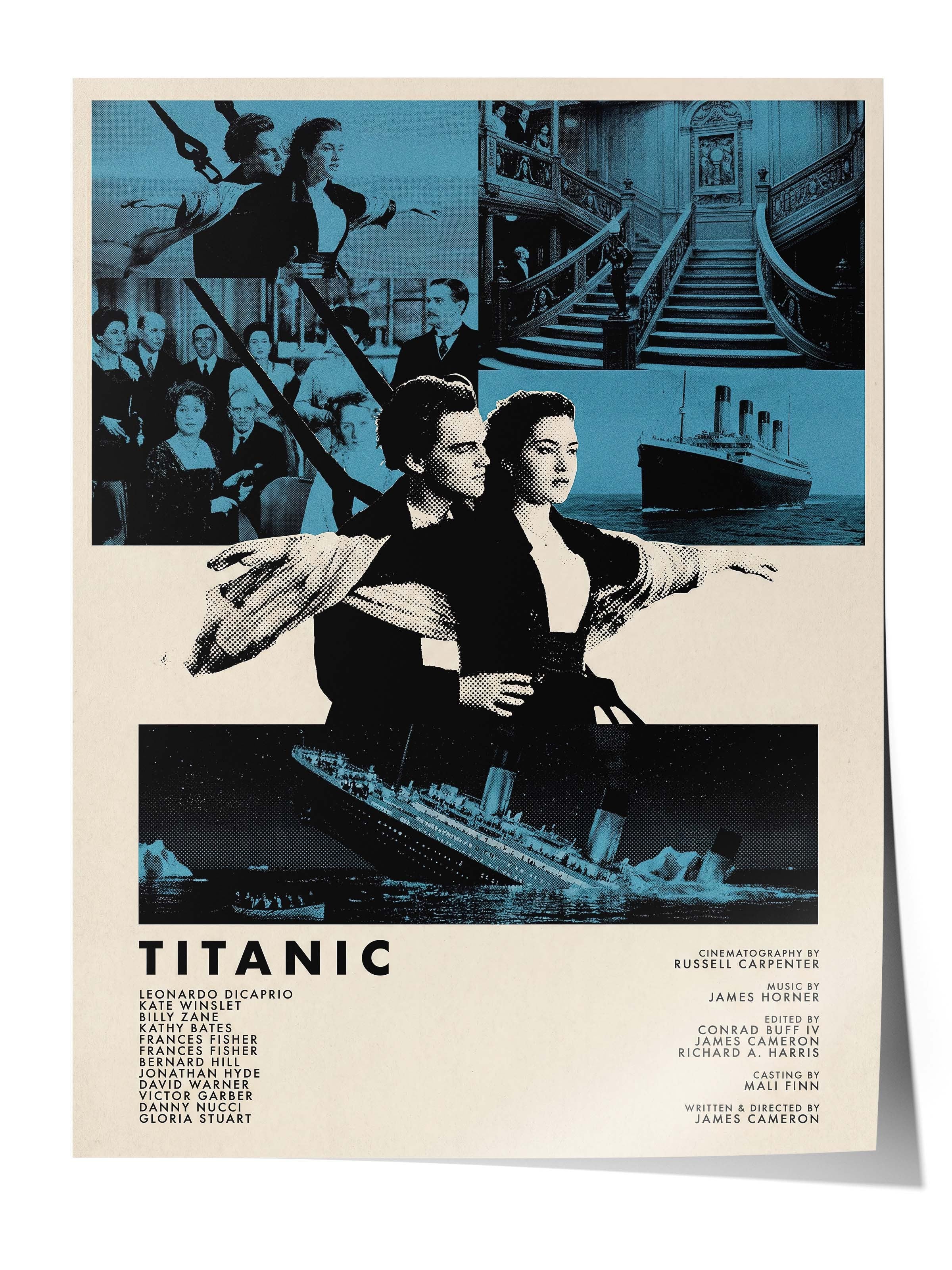 Titanic Posteri, Sinema ve Dizi Tablo Posterleri, Film Dizi Afişleri NO:112812