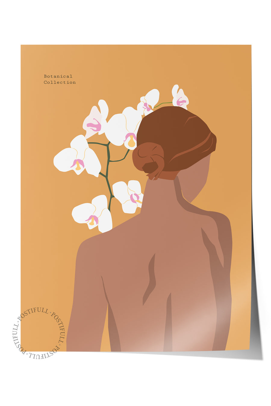 Farklı Tonlarda Botanical Collection Tropikal İllustrasyon Çerçevesiz Poster