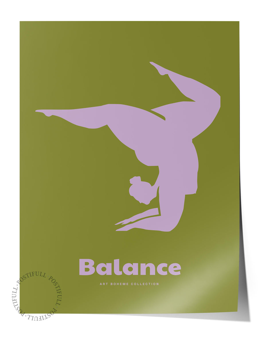 Balance Çerçevesiz Poster