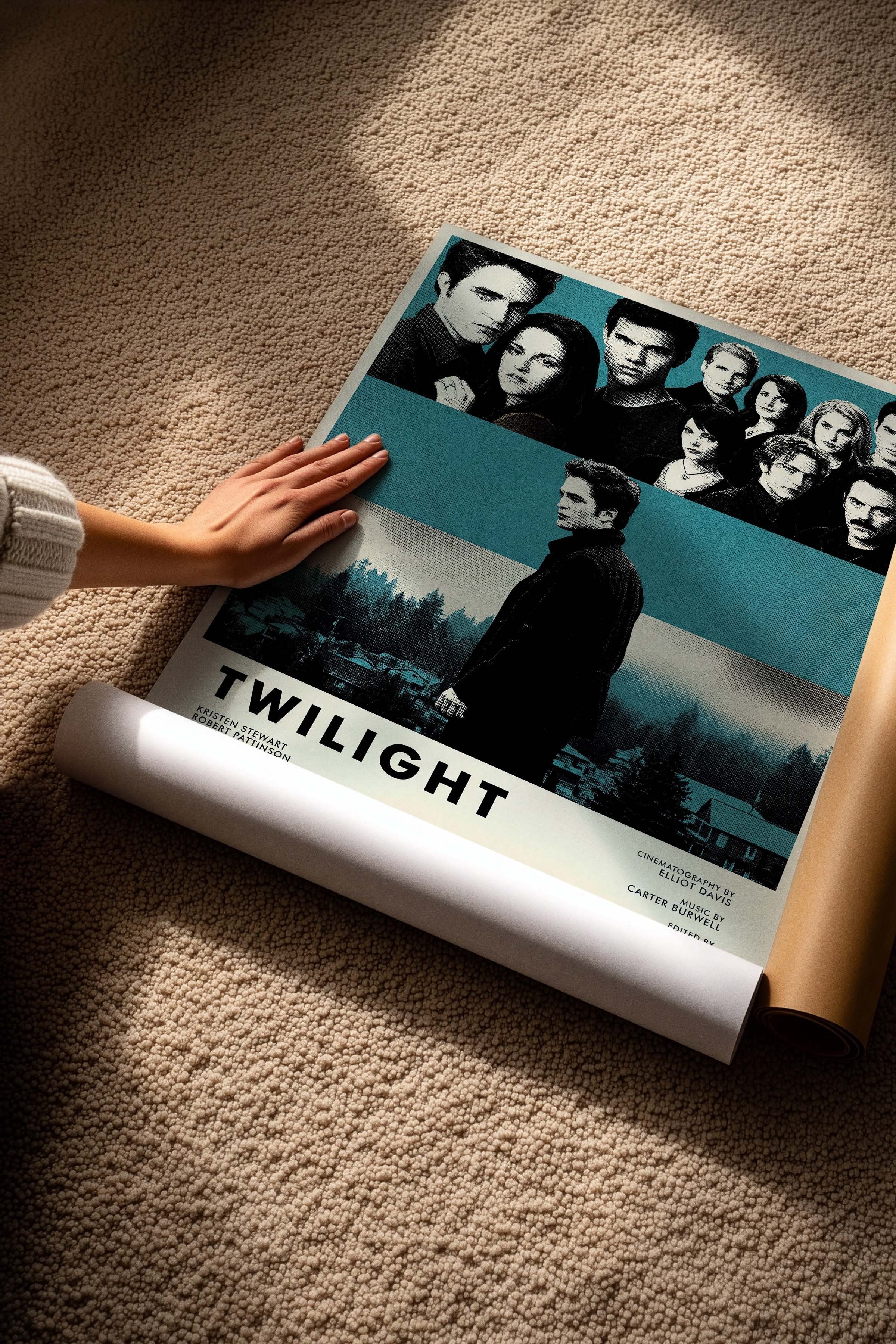 Twilight Posteri, Sinema ve Dizi Tablo Posterleri, Film Dizi Afişleri NO:112816