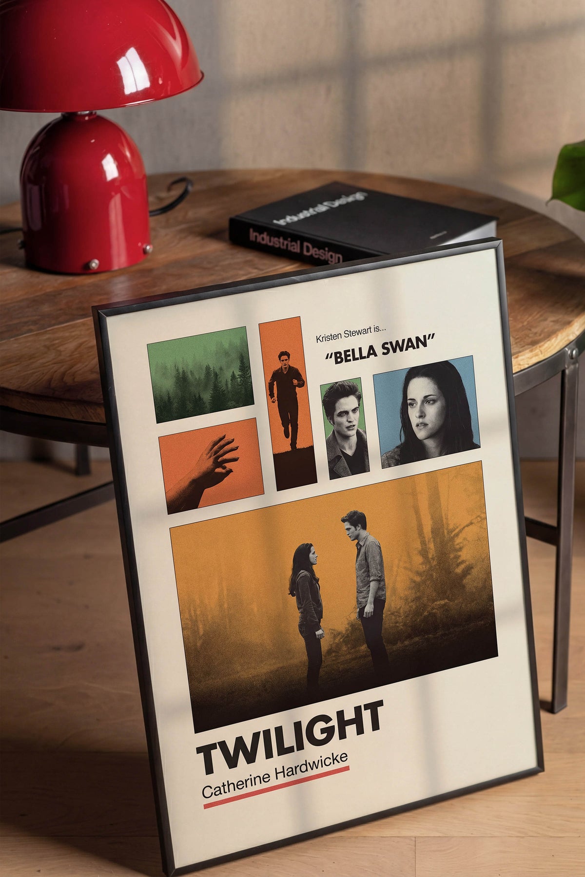 Twilight Siyah Çerçeveli Poster, Sinema ve Dizi Tablo, Film Dizi Afişleri NO:112946